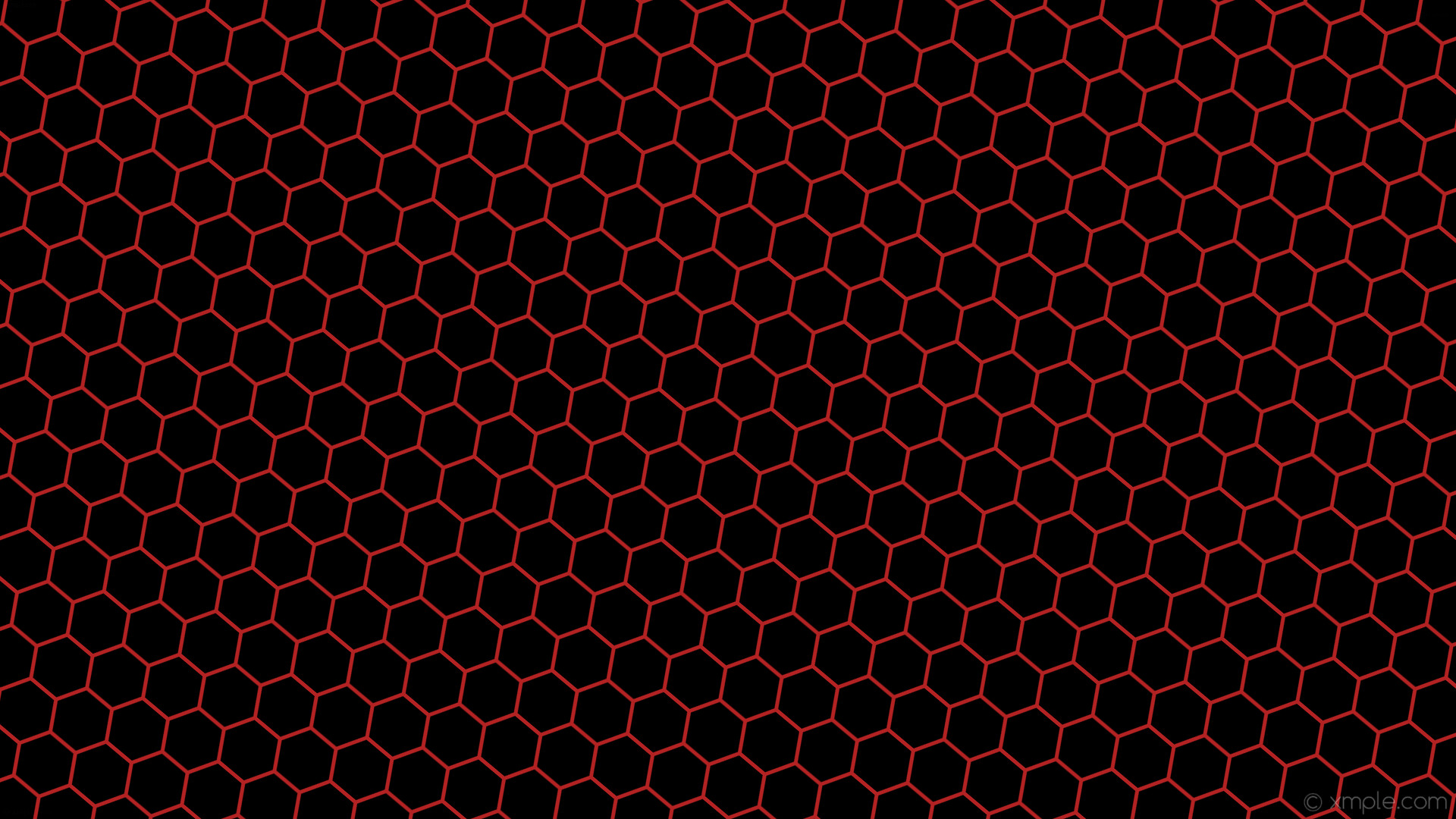 wallpaper beehive black honeycomb red hexagon fire brick #000000 #b22222  diagonal 50Â° 5px