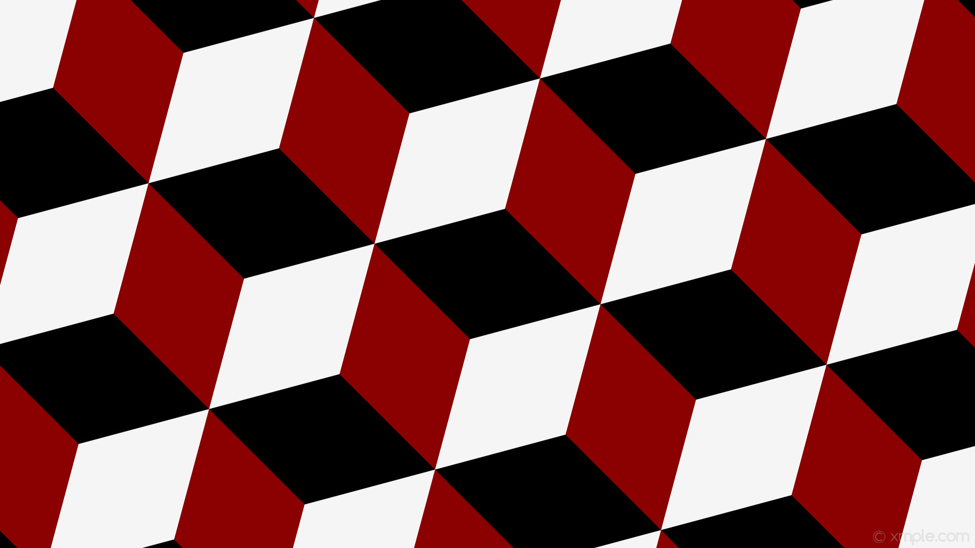 wallpaper red 3d cubes white black dark red white smoke #000000 #8b0000  #f5f5f5