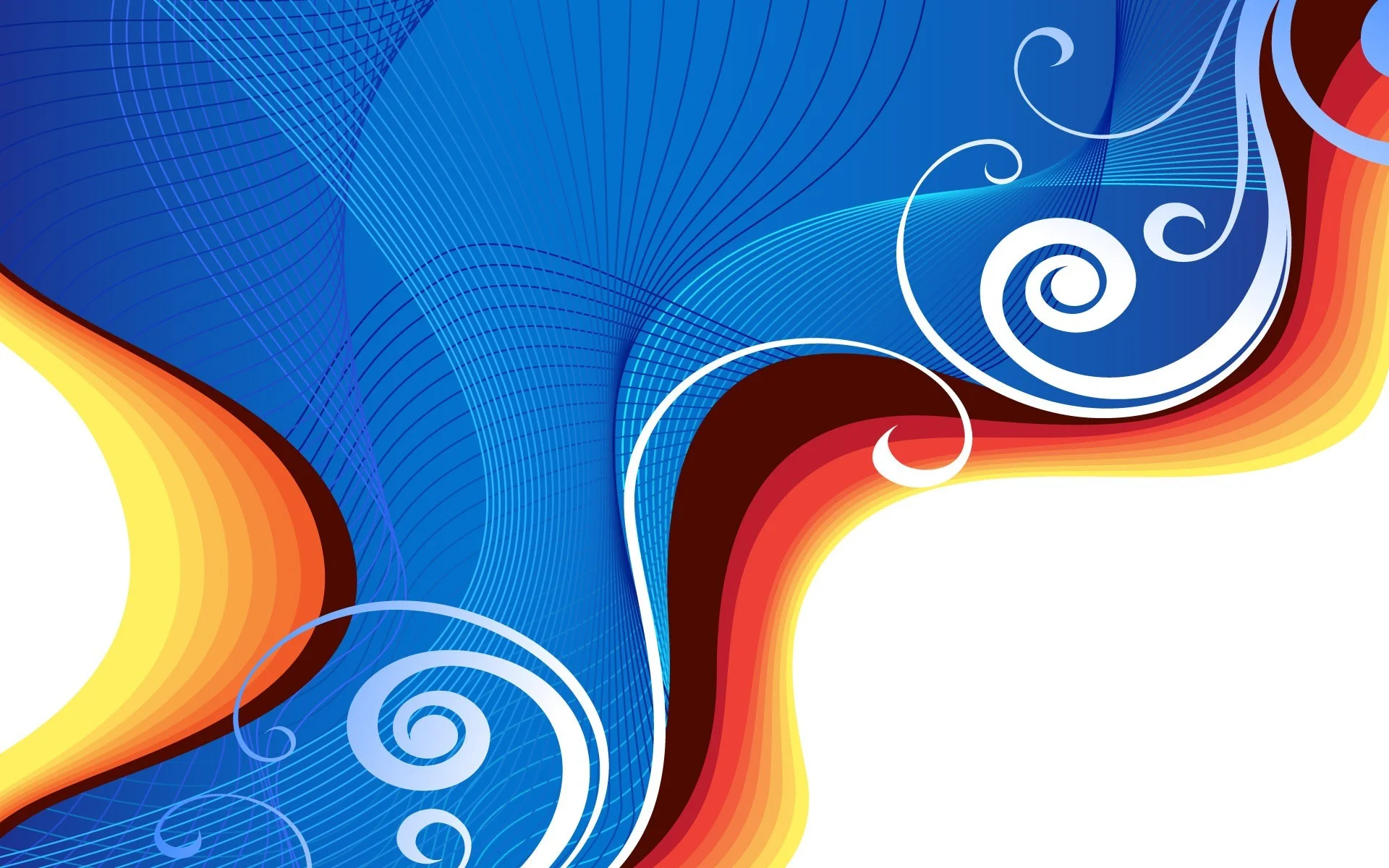 Colorful vector background wallpaper (4) #2 – 1920×1200.