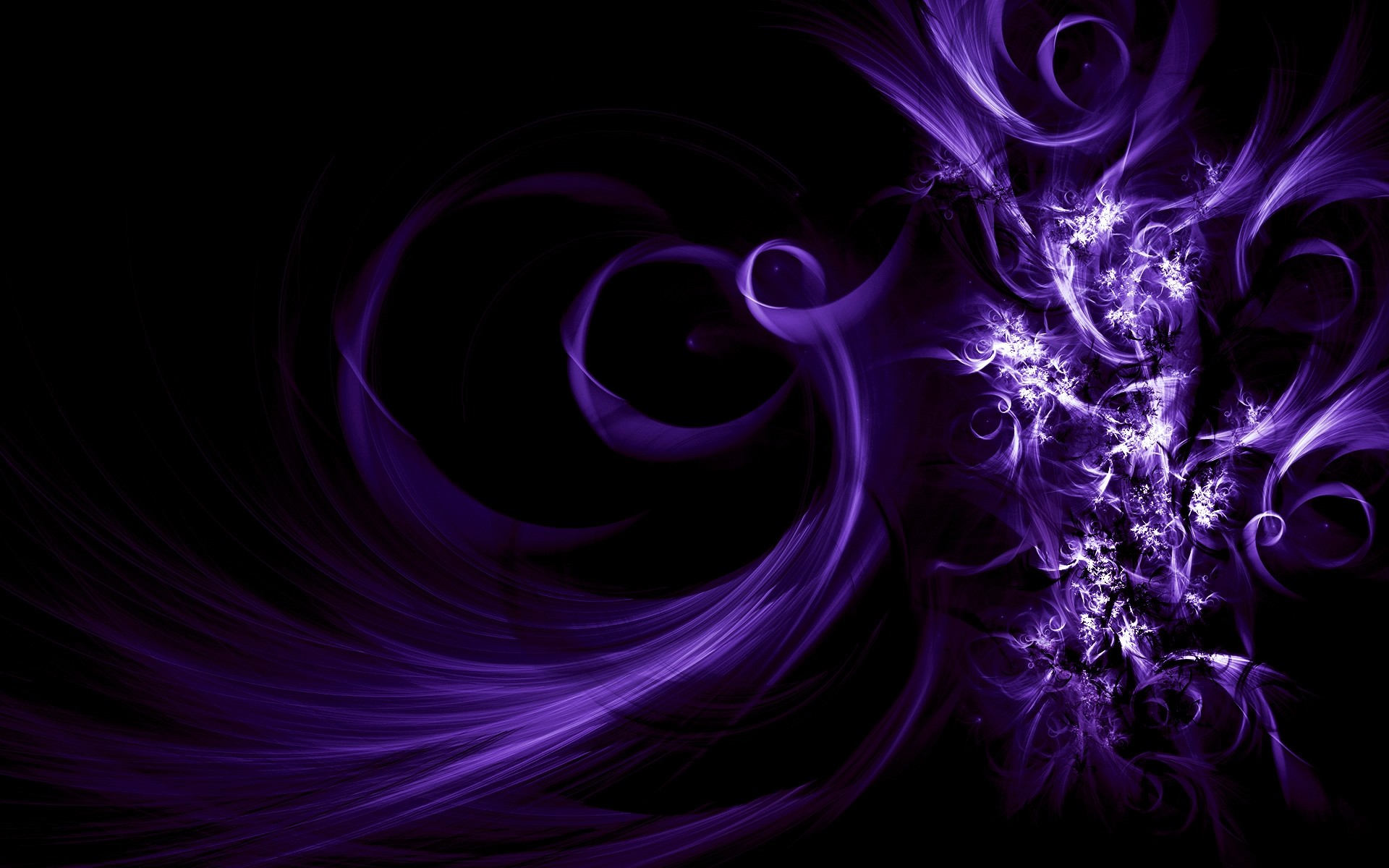 Purple Swirls Abstract wallpapers and stock photos