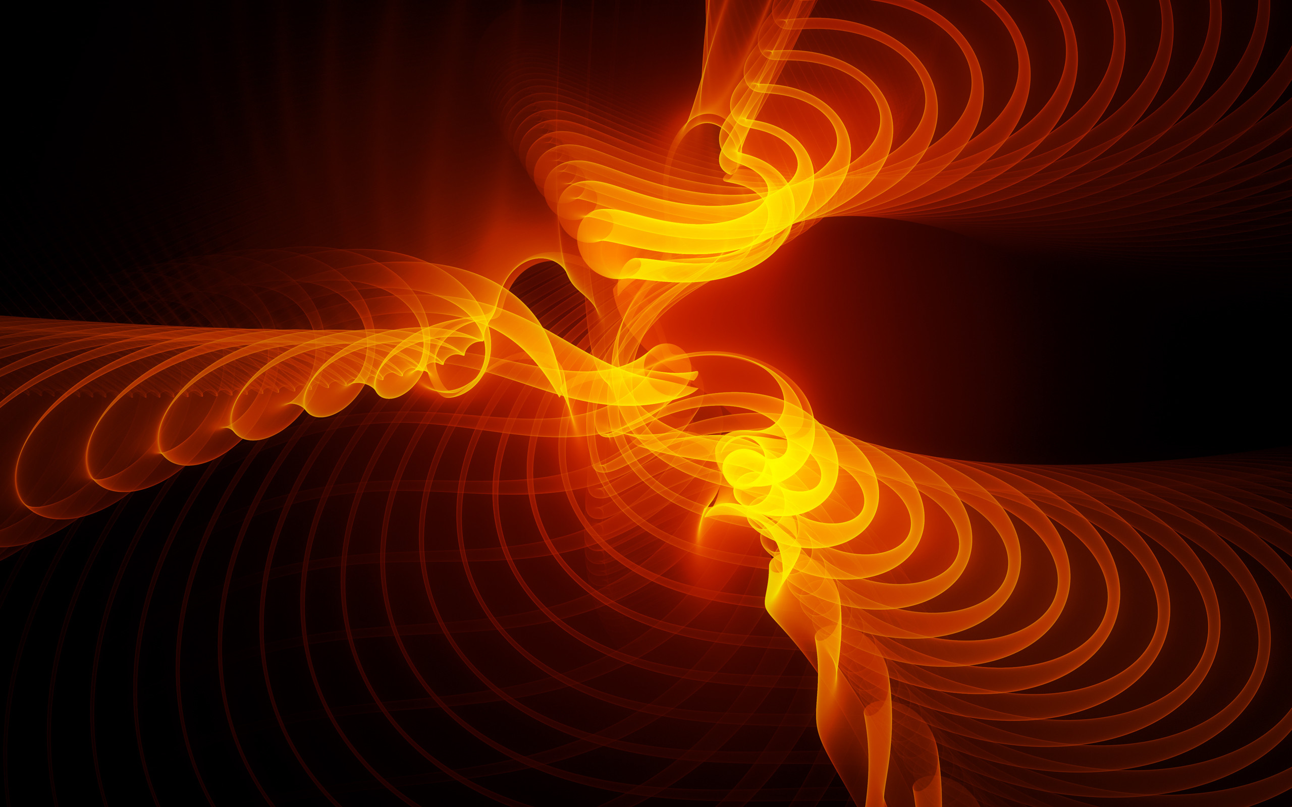 Abstract Orange Wallpaper Background 988