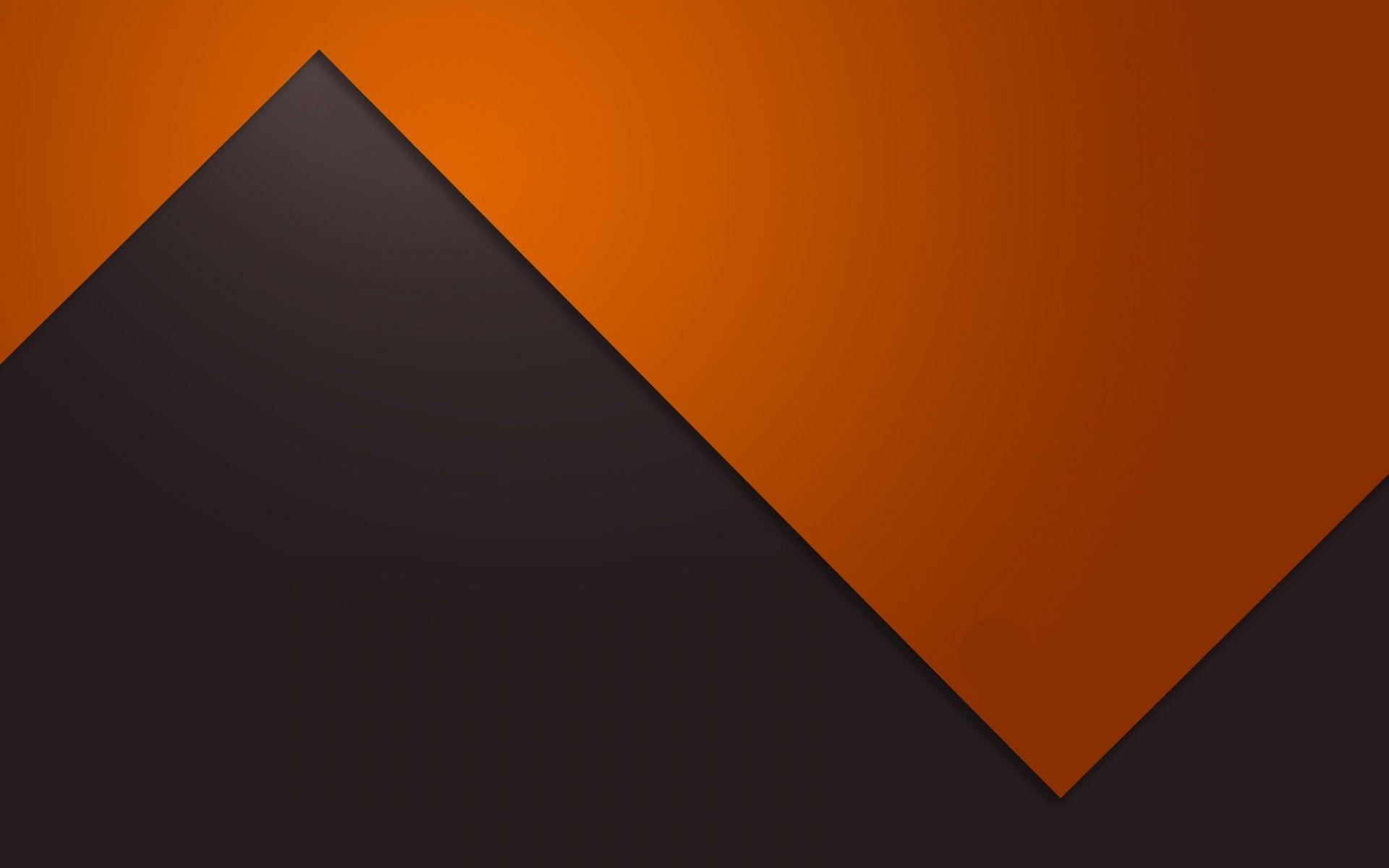Orange and Gray Zigzag Wallpaper 47473