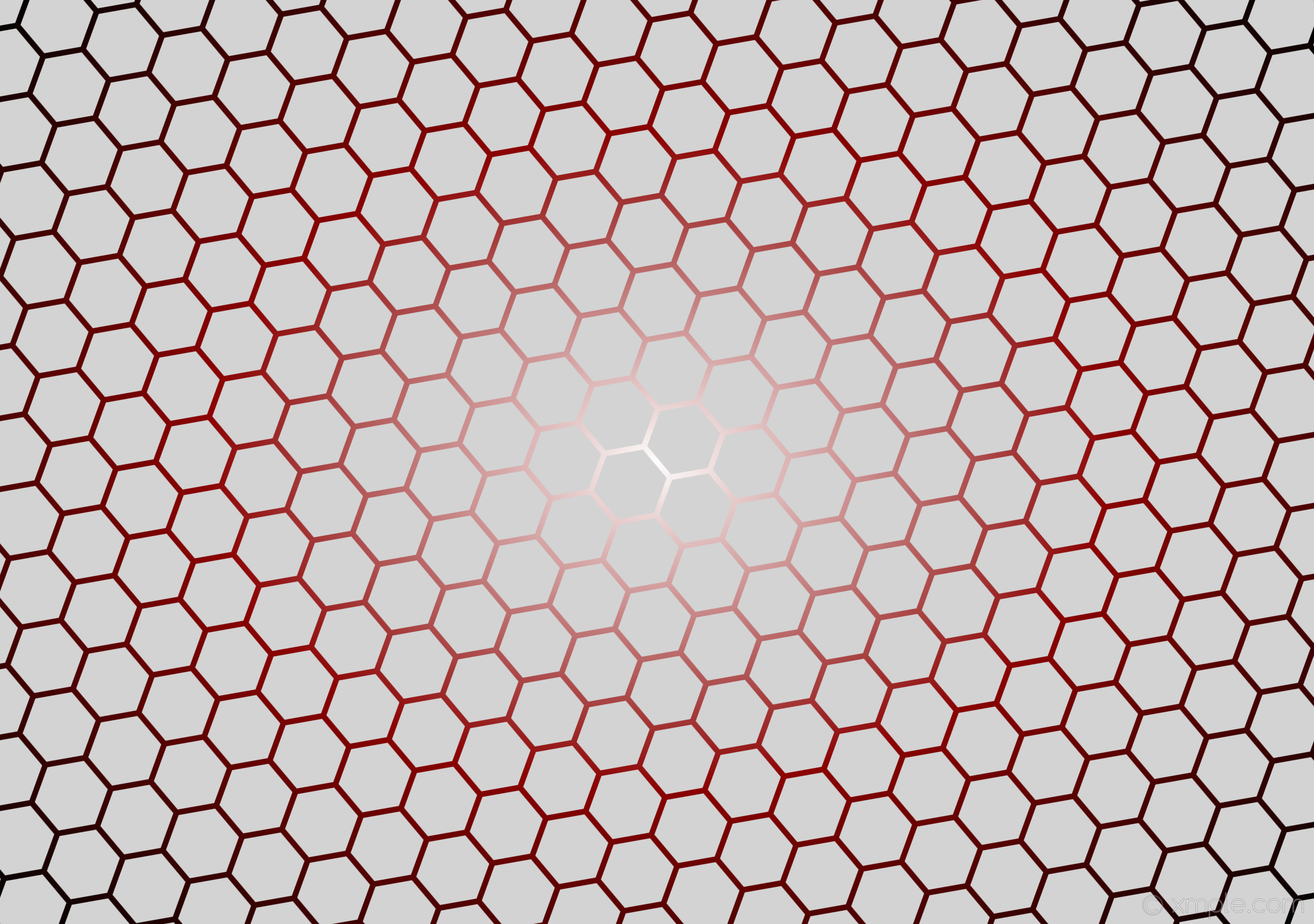 Wallpaper red white hexagon black gradient glow grey #d3d3d3 #ffffff  #8b0000 diagonal 40Â° 11px 136px