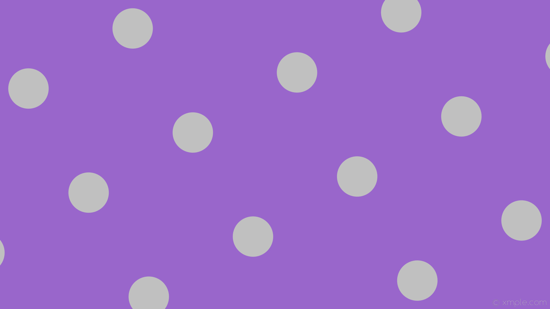 wallpaper purple grey spots dots polka amethyst silver #9966cc #c0c0c0 120Â°  141px 420px