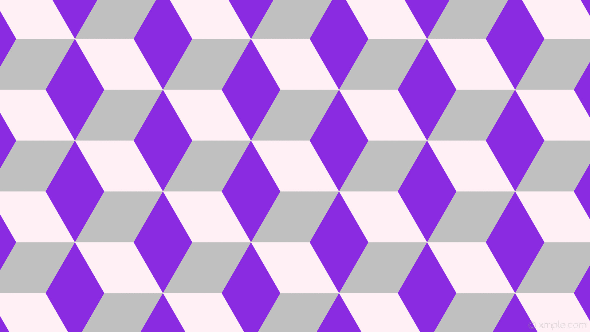 Wallpaper purple 3d cubes grey white lavender blush blue violet silver #fff0f5 a2be2 #