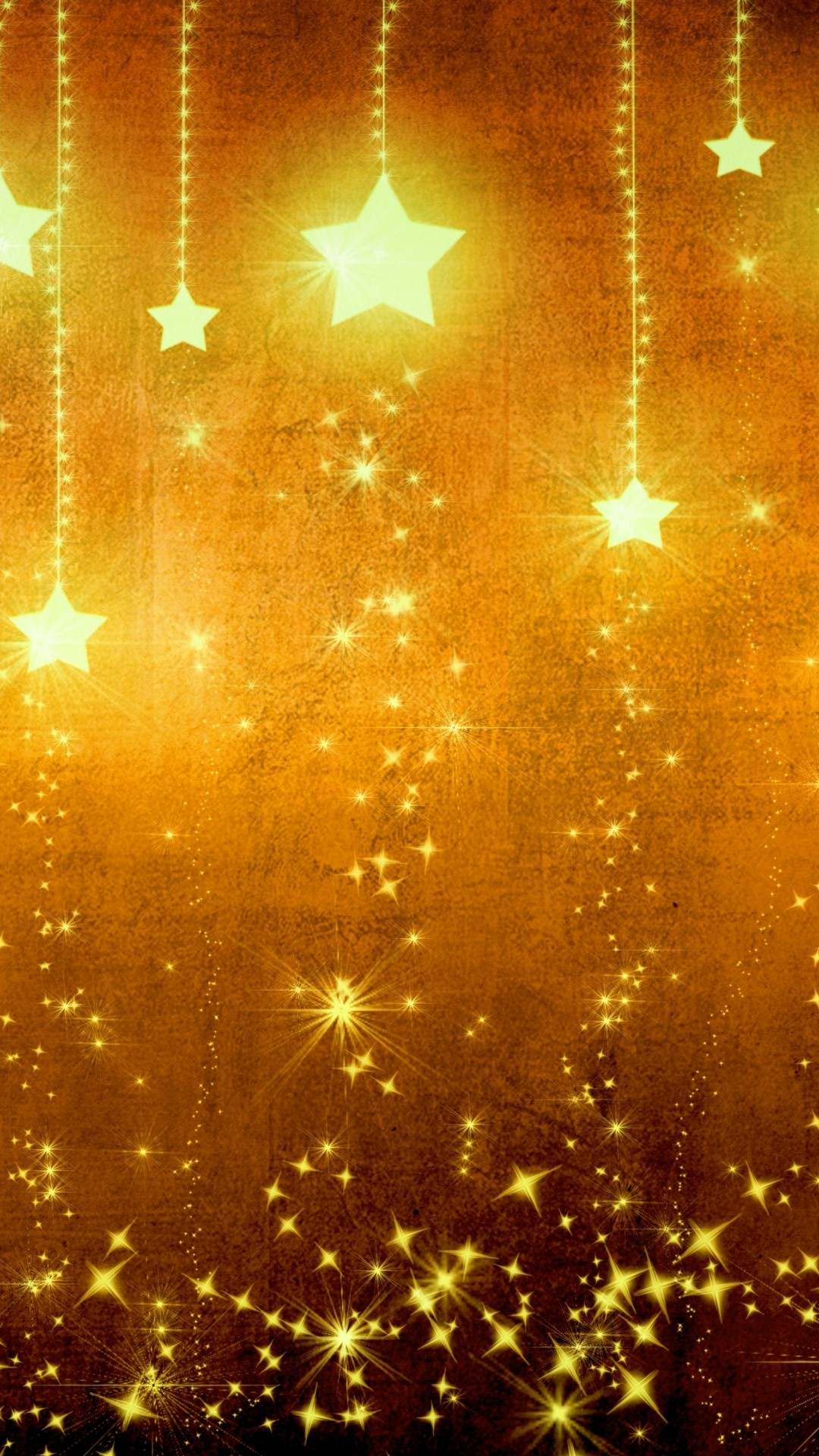 Star Gold Holiday Background Brown Yellow Light Texture iPhone 6 wallpaper