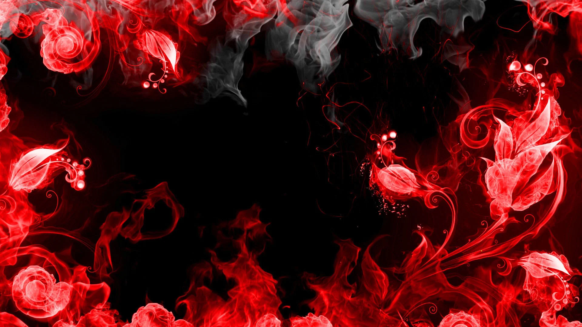 66+ Black Red Background