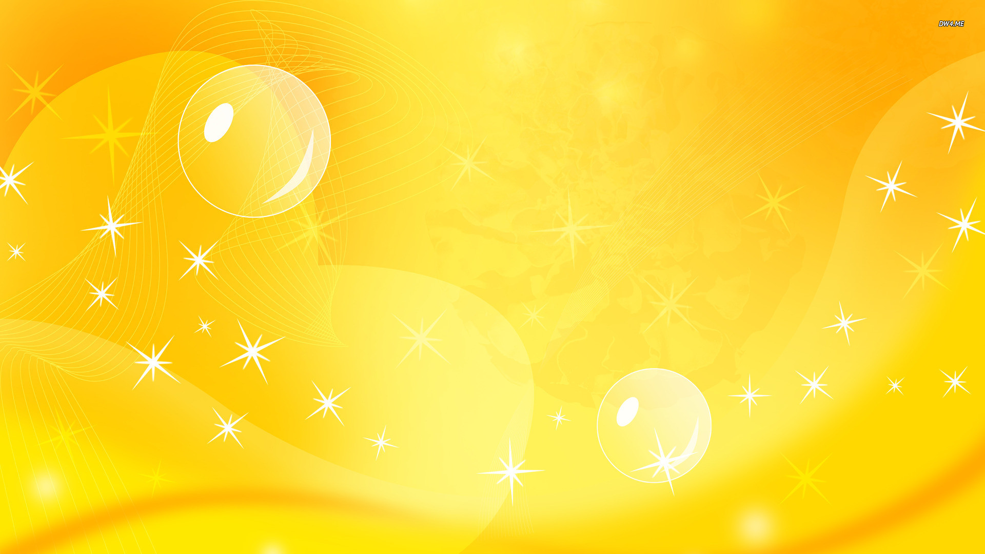 Yellow curves wallpaper – Abstract wallpapers –