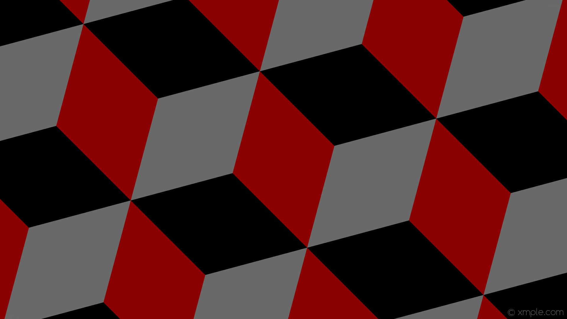 Wallpaper red grey 3d cubes black dark red dim gray b0000