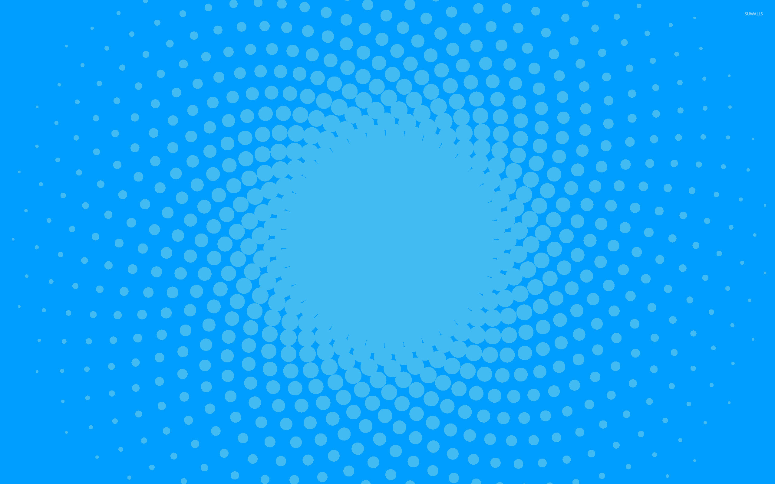 Blue circles wallpaper – Abstract wallpapers –