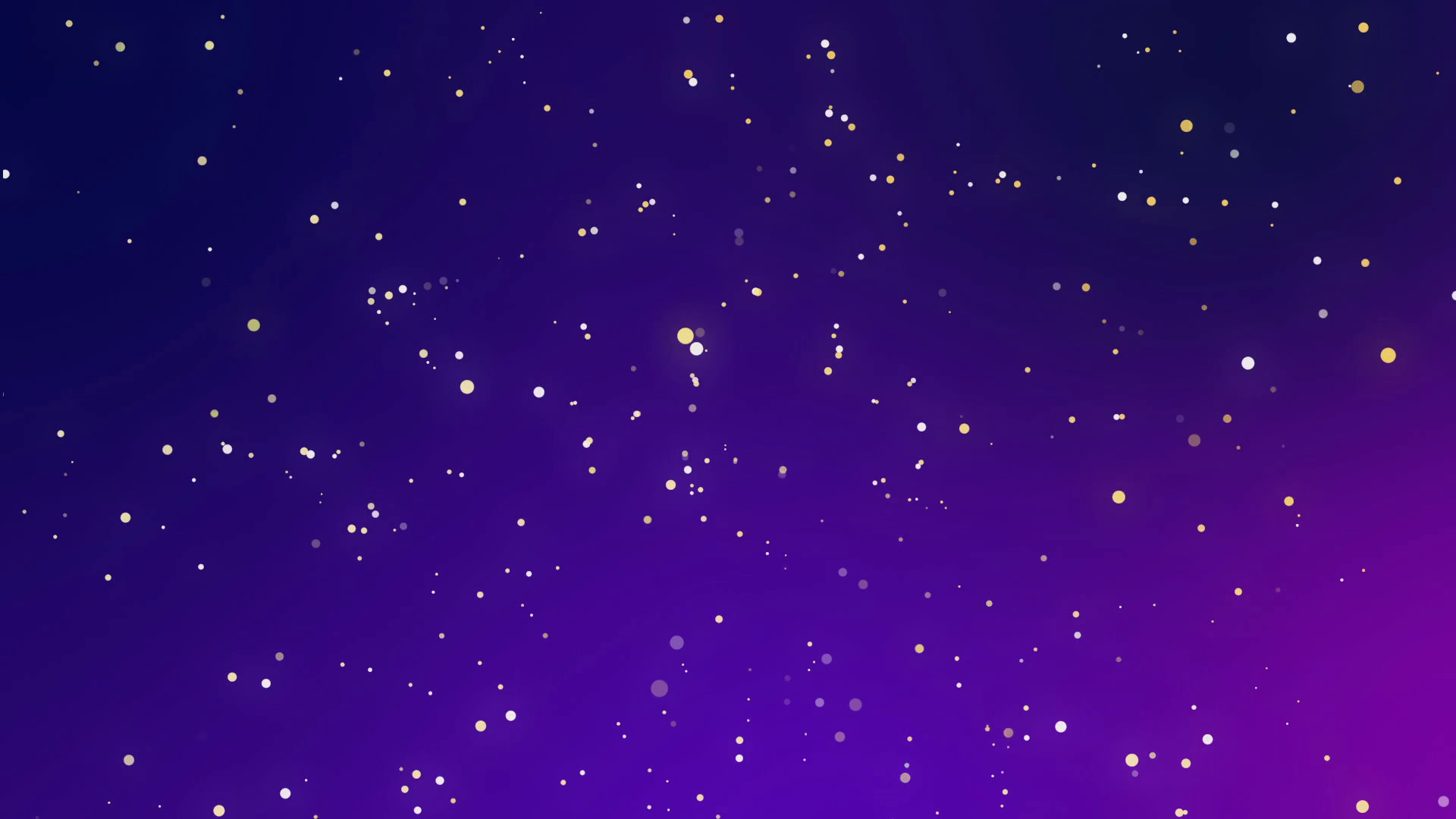 Subscription Library Festive Christmas purple blue gradient background with glowing yellow white dot sparkles imitating a night sky