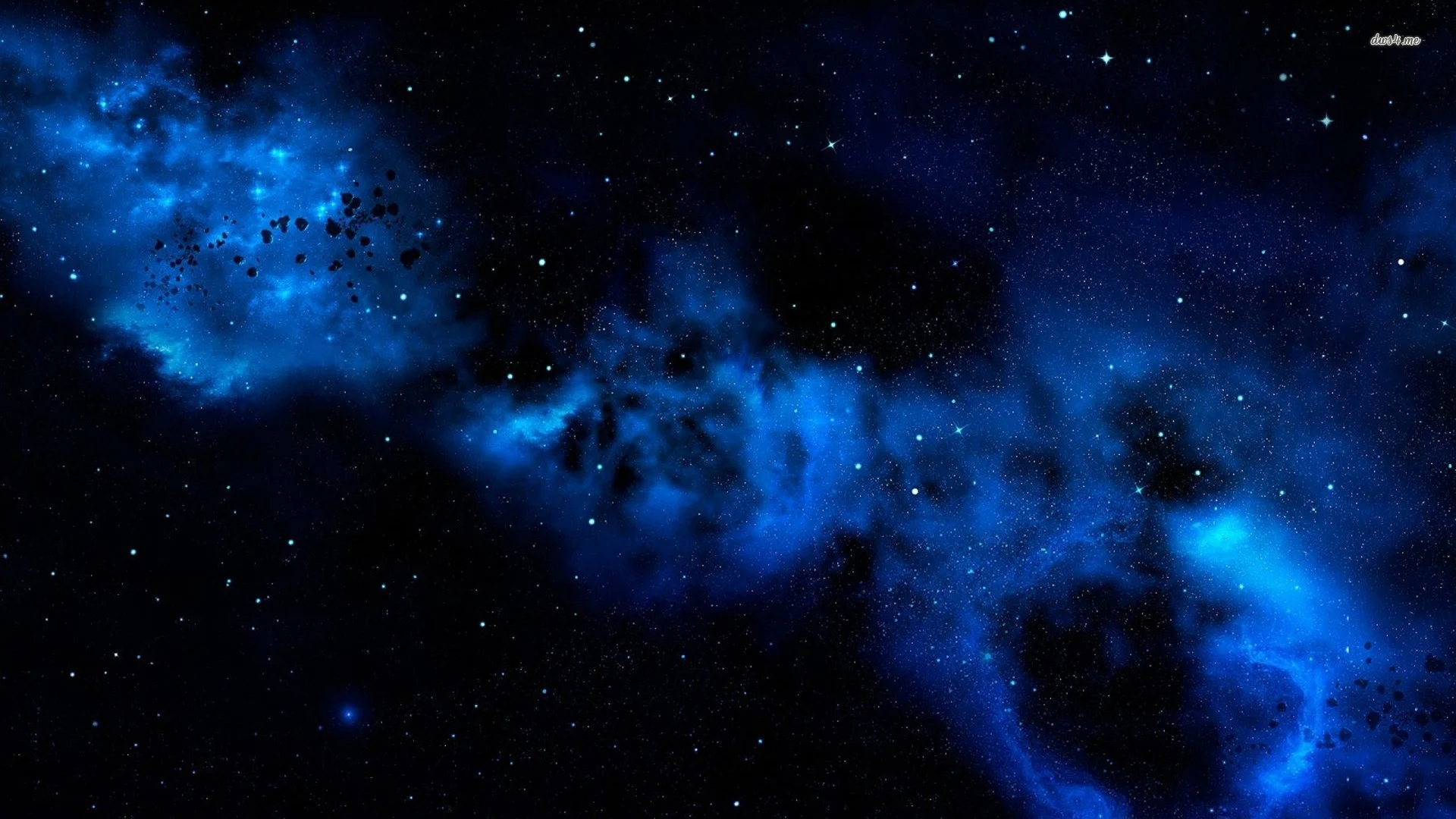 Dark blue galaxy wallpaper – Space wallpapers – #47338