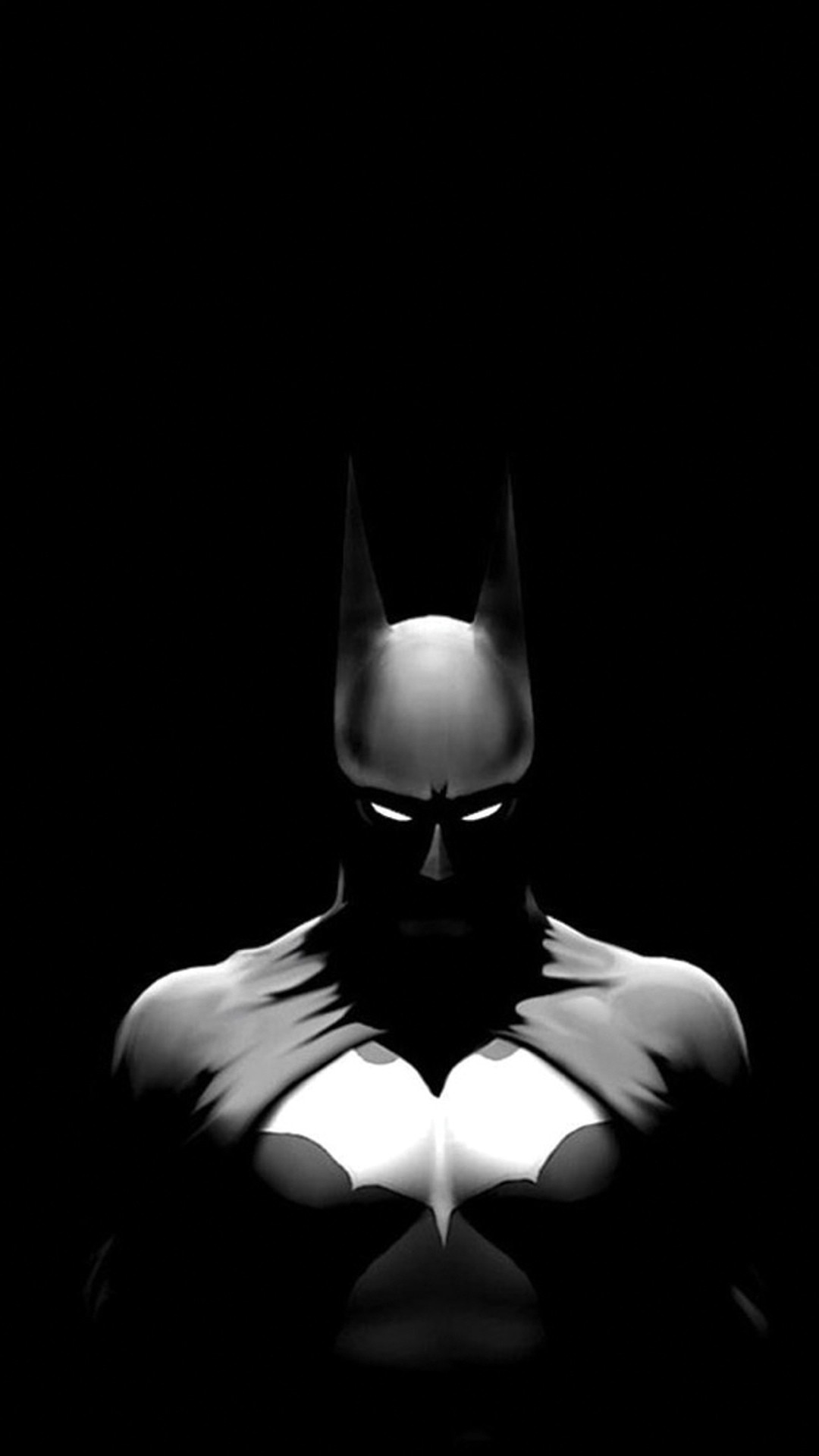 Batman Dark Illustration iPhone 6 Plus HD Wallpaper / iPod Wallpaper