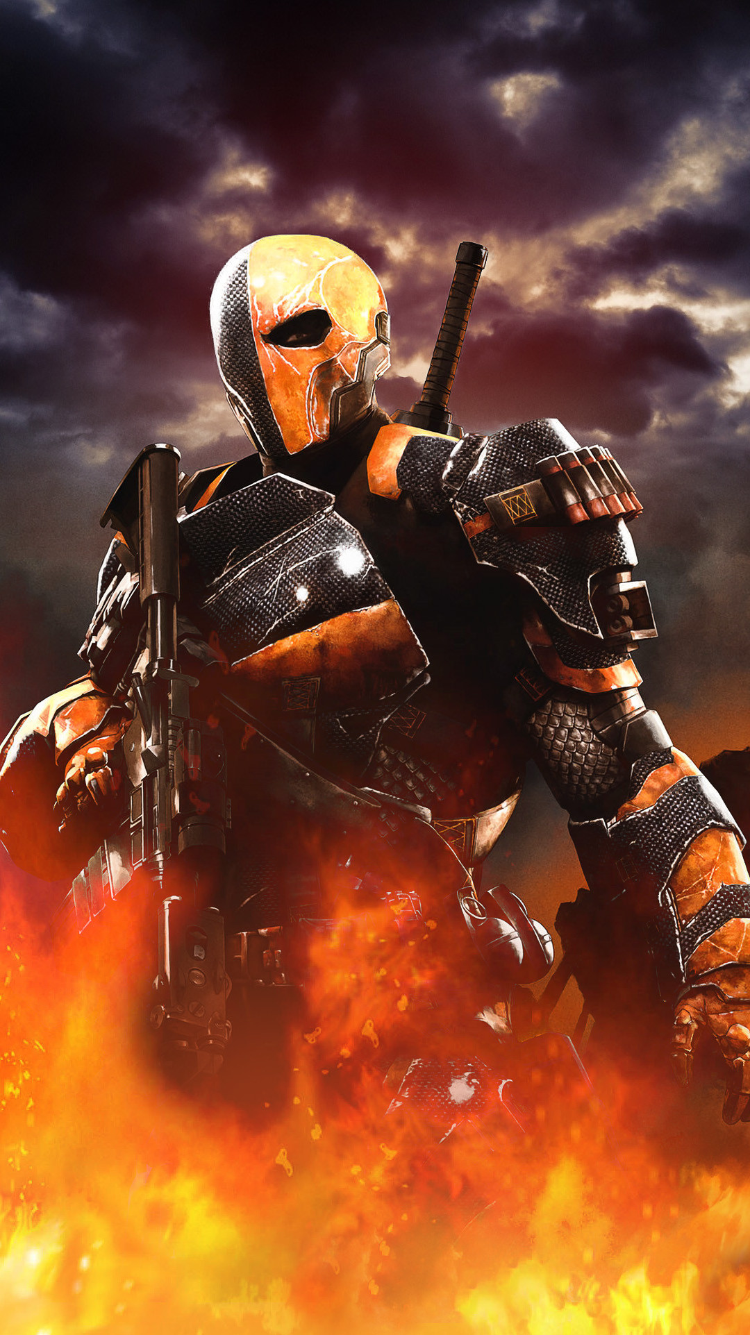 Deathstroke – Made it for my Galaxy s5 1080 x 1920