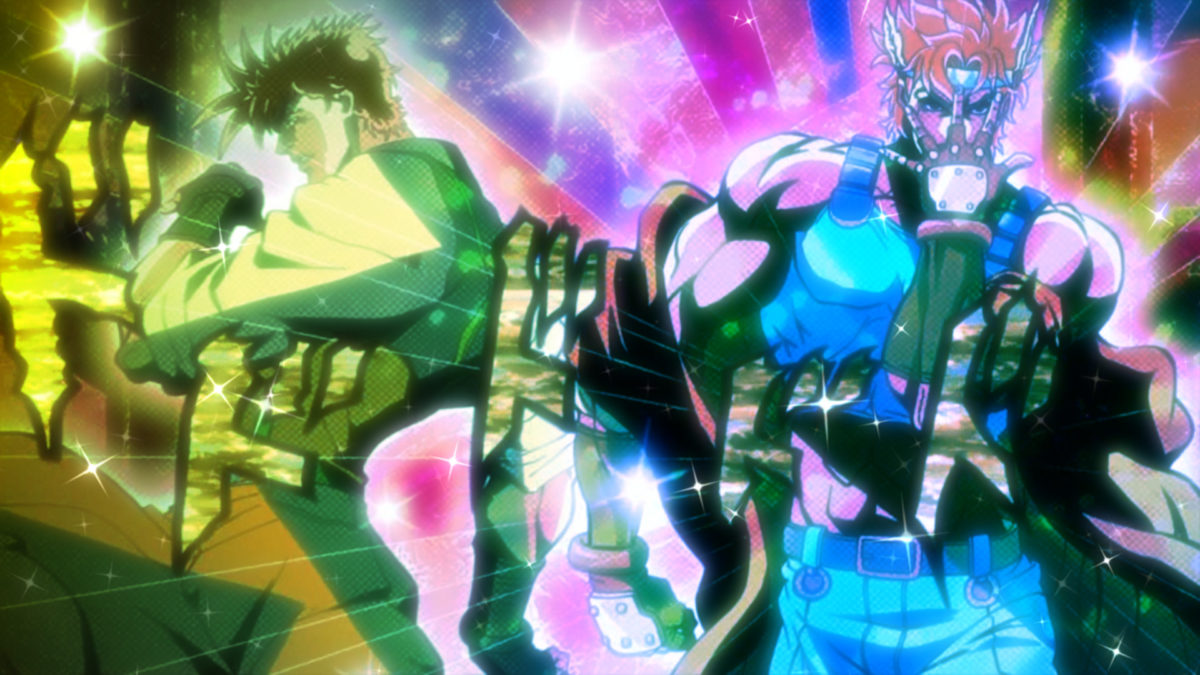 Anime – Jojo's Bizarre Adventure Joseph Joestar Caesar Zeppeli Wallpaper