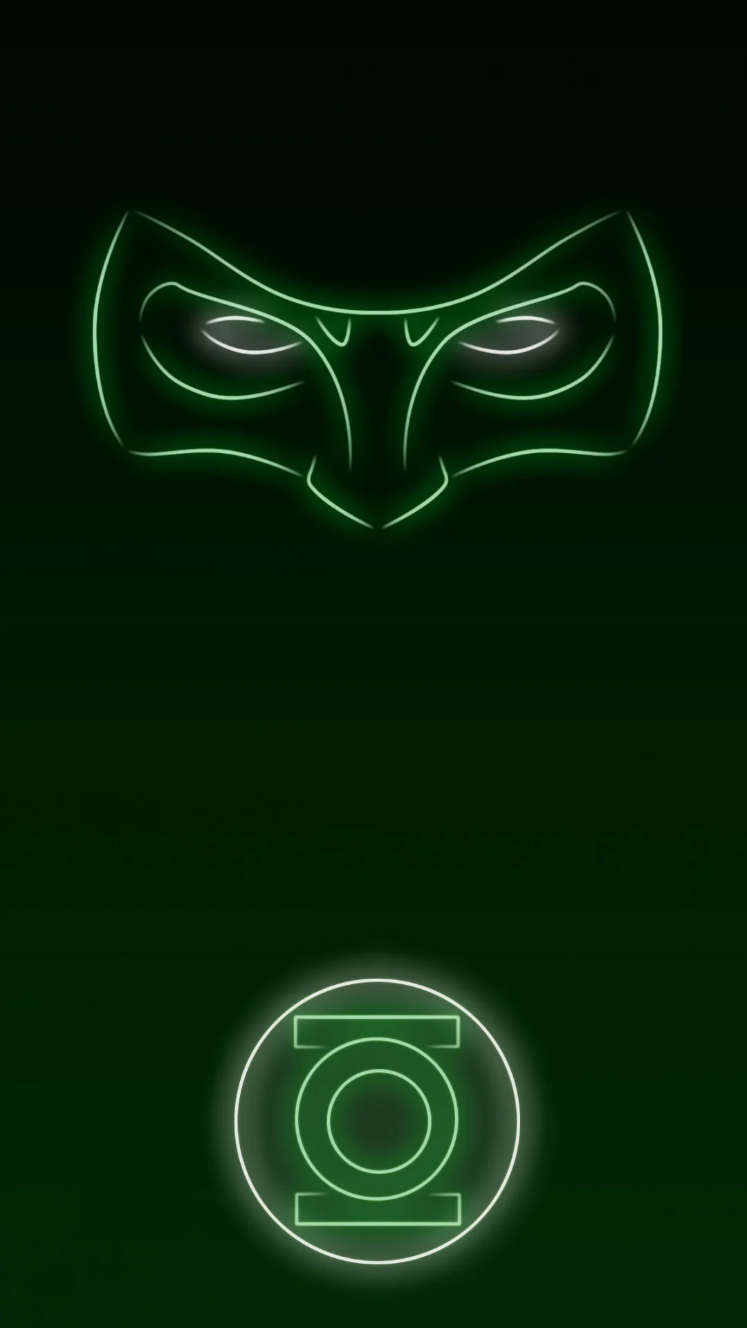 Download Neon Light Hero Green Lantern 1080 x 1920 Wallpapers – 4644331 – neon light superhero