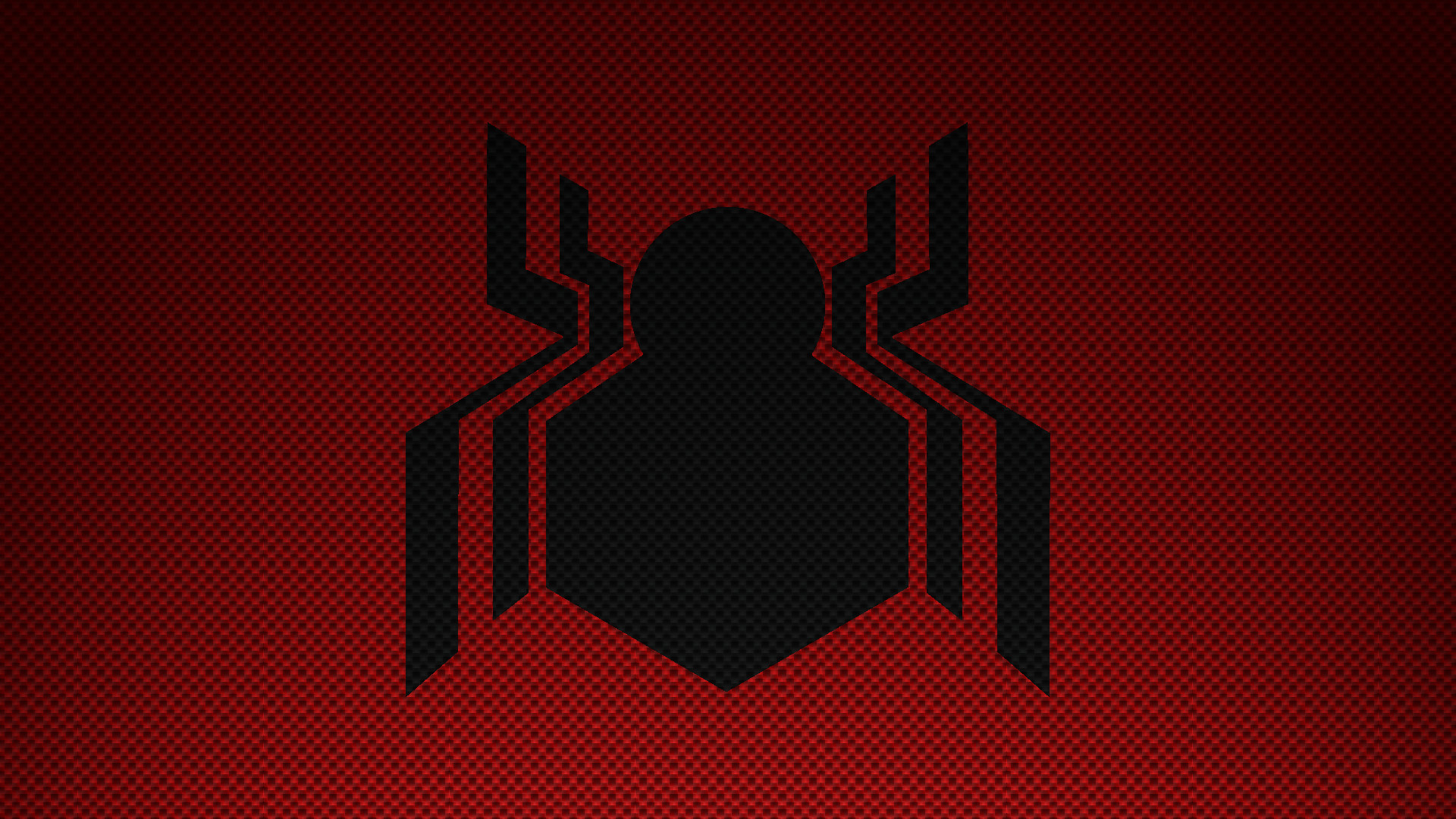 Made a simple MCU Spider-Man Logo wallpaper …