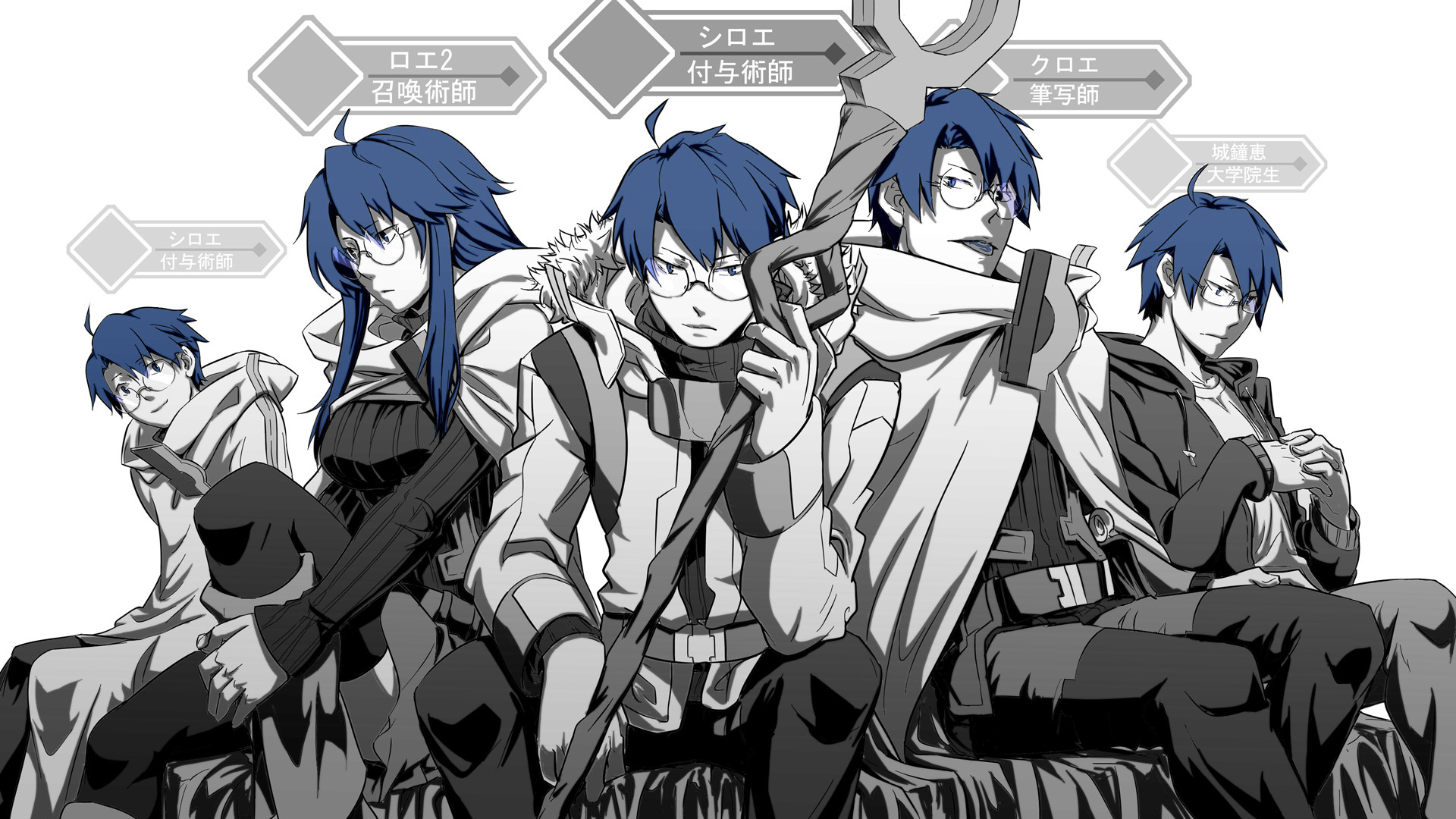 Log horizon akatsuki and shiroe 4821 wallpapers log horizon akatsuki