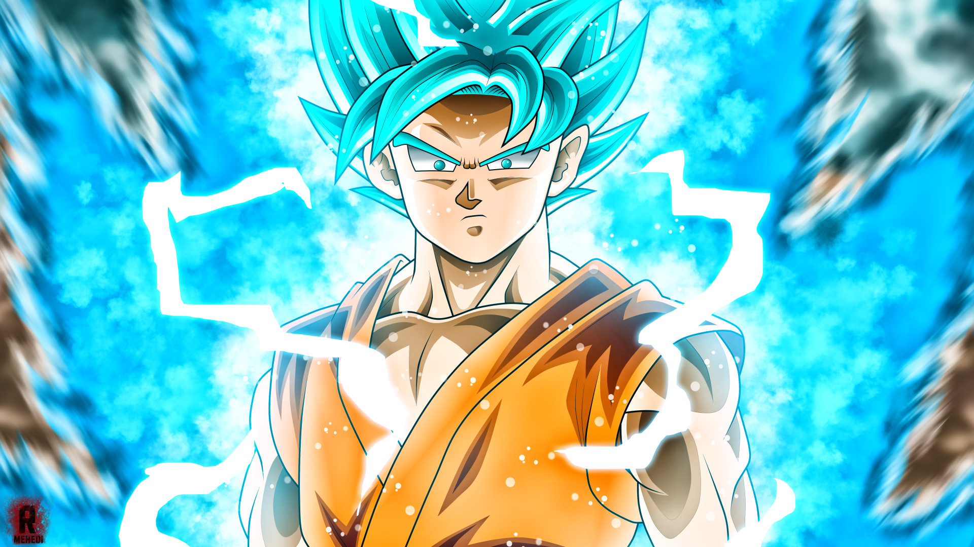 Super Saiyan God HD Wallpaper. Goku Super Saiyan God Wallpaper HD