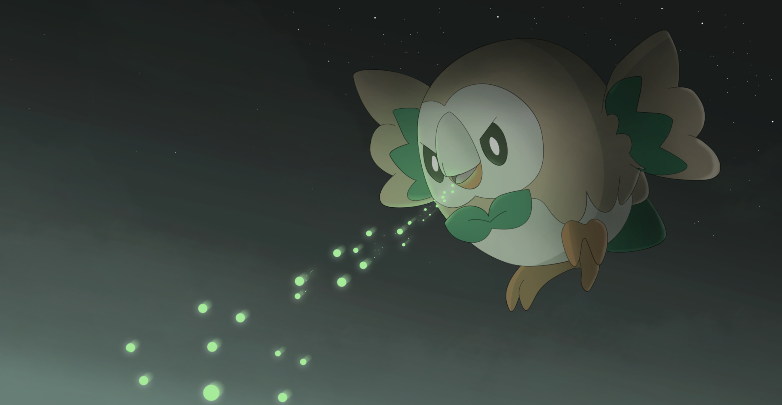 Video Game – Pokmon Sun and Moon Pokmon Rowlet Pokmon Wallpaper