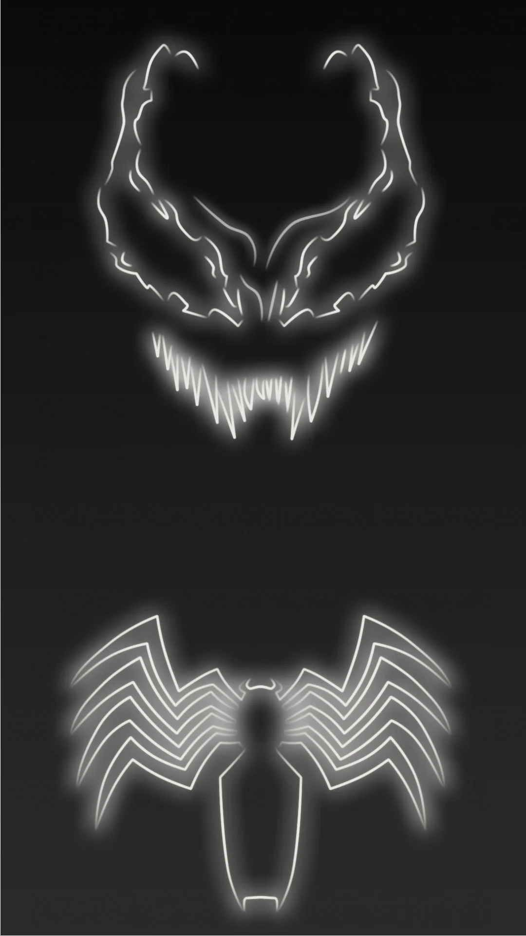 Marvel Venom Wallpaper, Black Background, Comics - Wallpaperforu