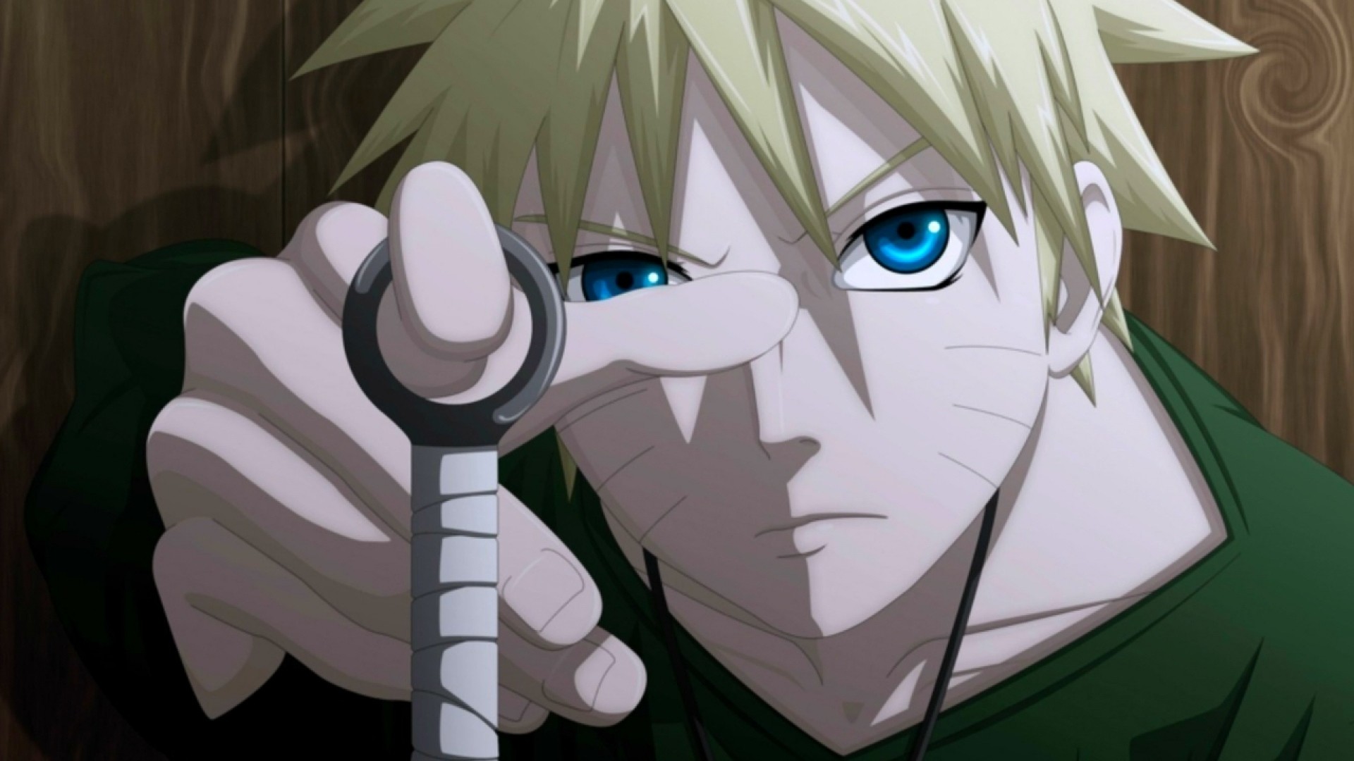 Preview wallpaper naruto, guy, blond, hand 1920×1080