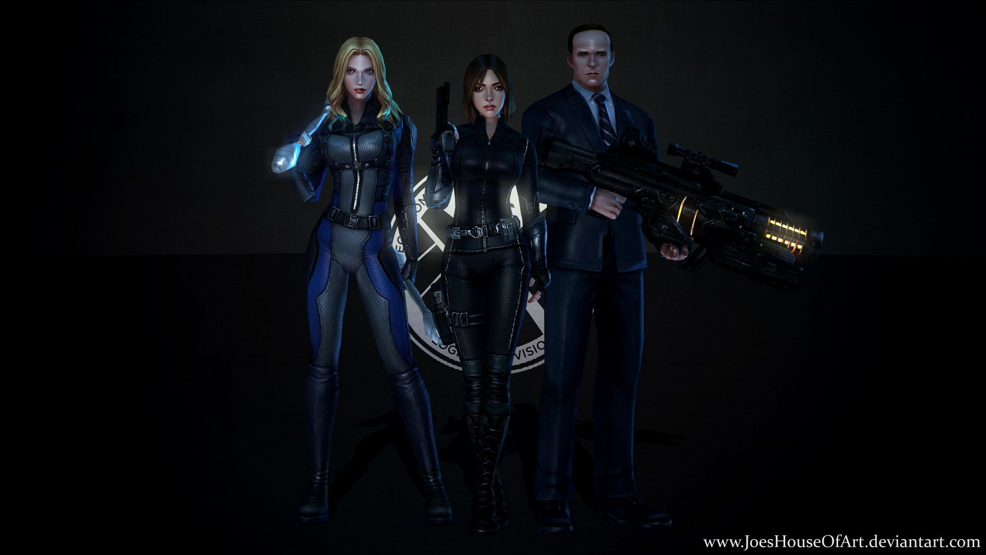 … Marvel's Agents of SHIELD – Game Wallpaper by ShaunsArtHouse