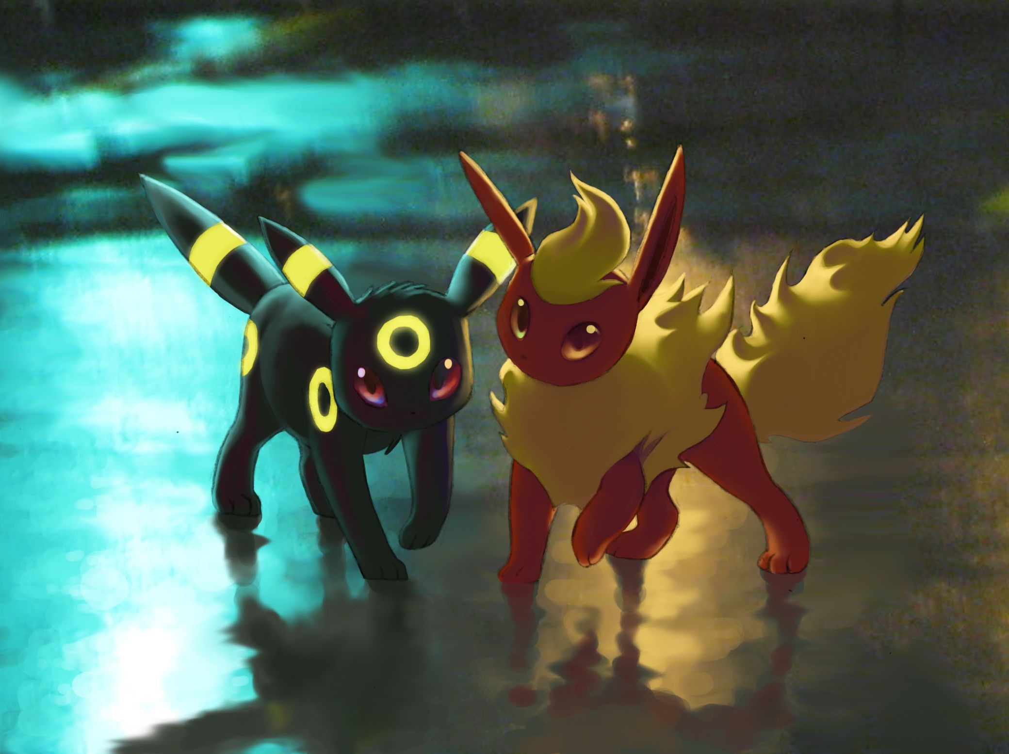 Image: Pokemon Shiny Umbreon Wallpaper-56L1KUM.jpg, Wallimpex.com