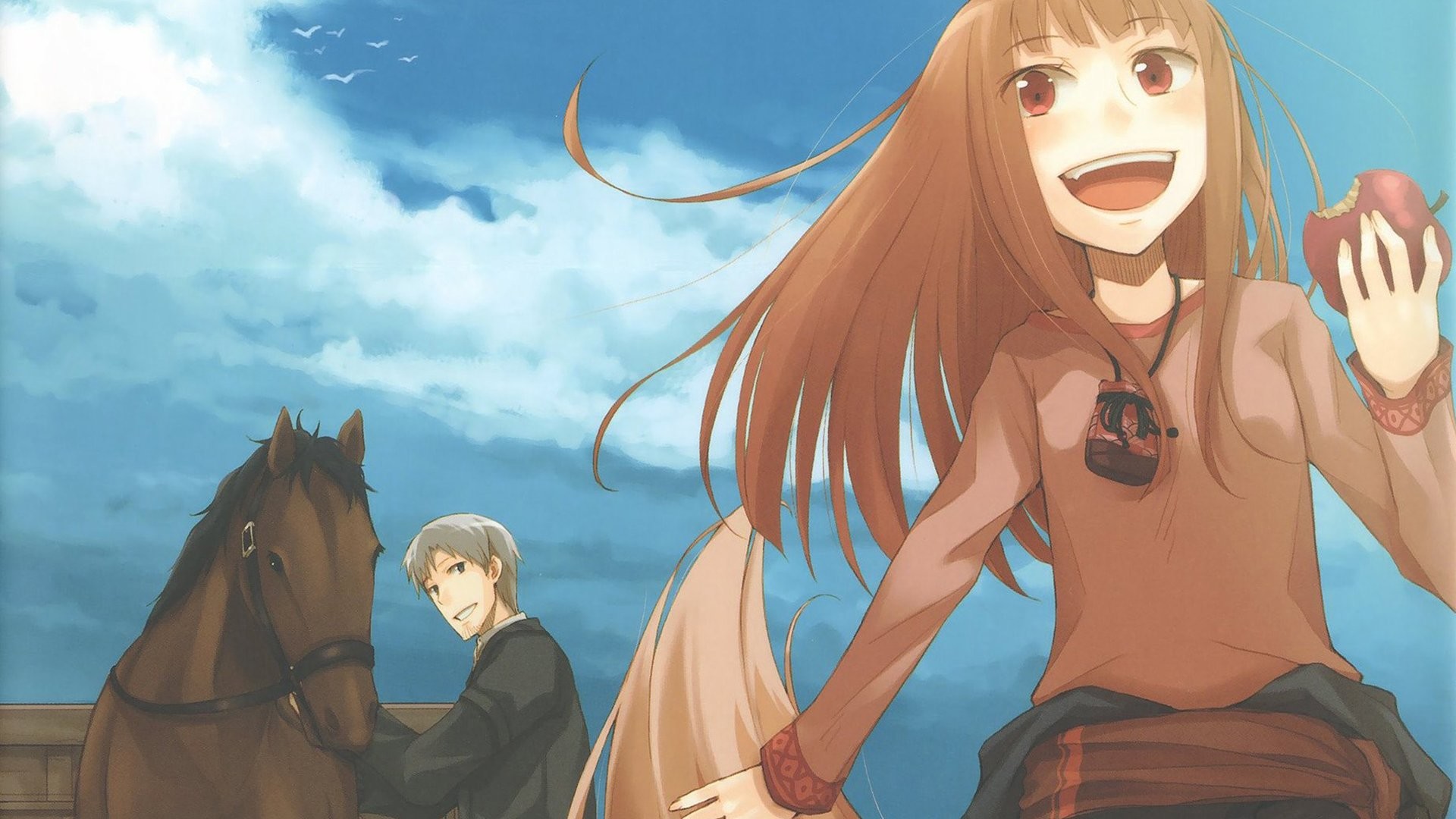 HD Wallpaper Background ID177296. Anime Spice and Wolf