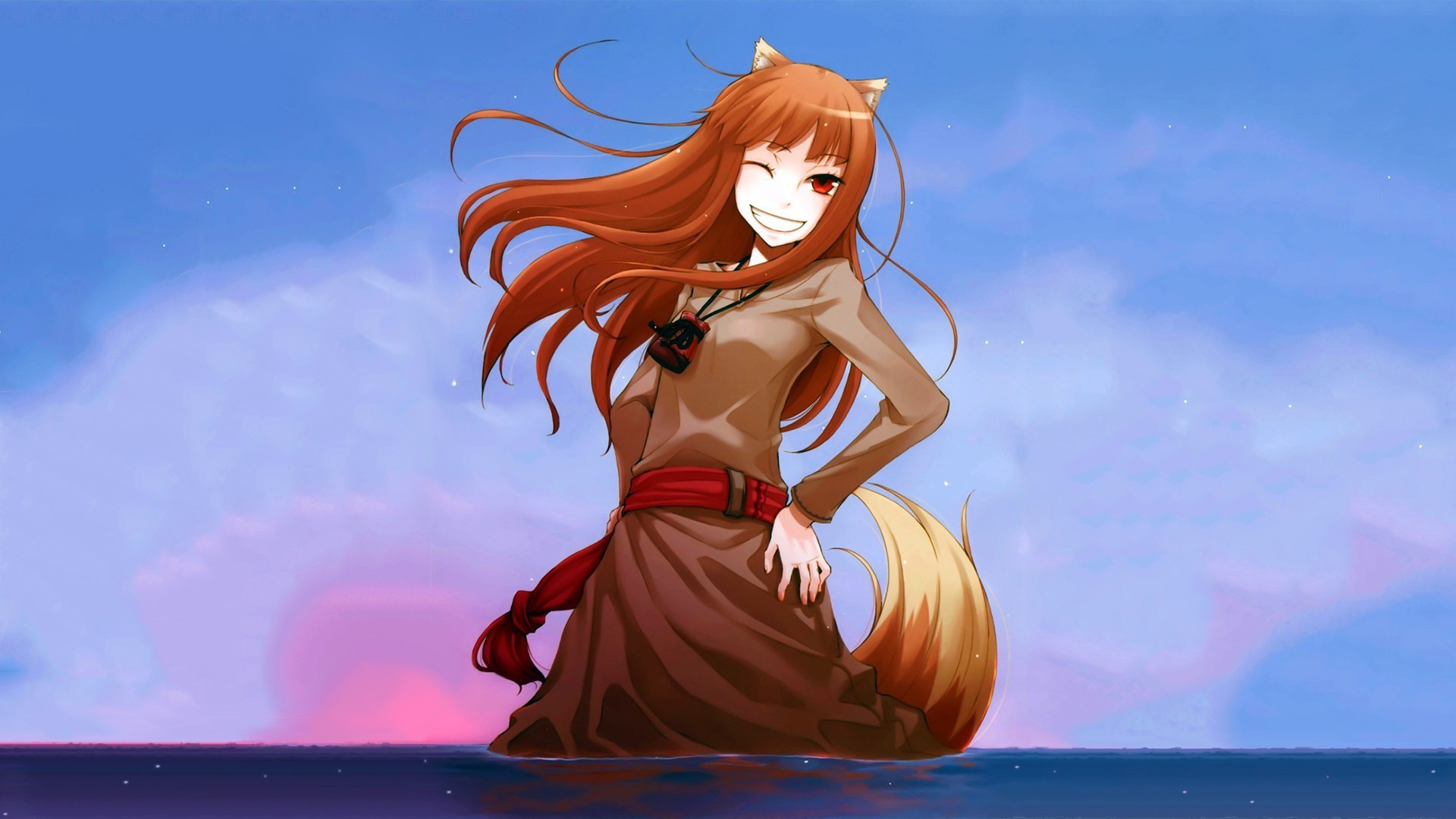 Anime, Anime Girls, Spice And Wolf, Holo, Kitsunemimi Wallpapers HD / Desktop and Mobile Backgrounds