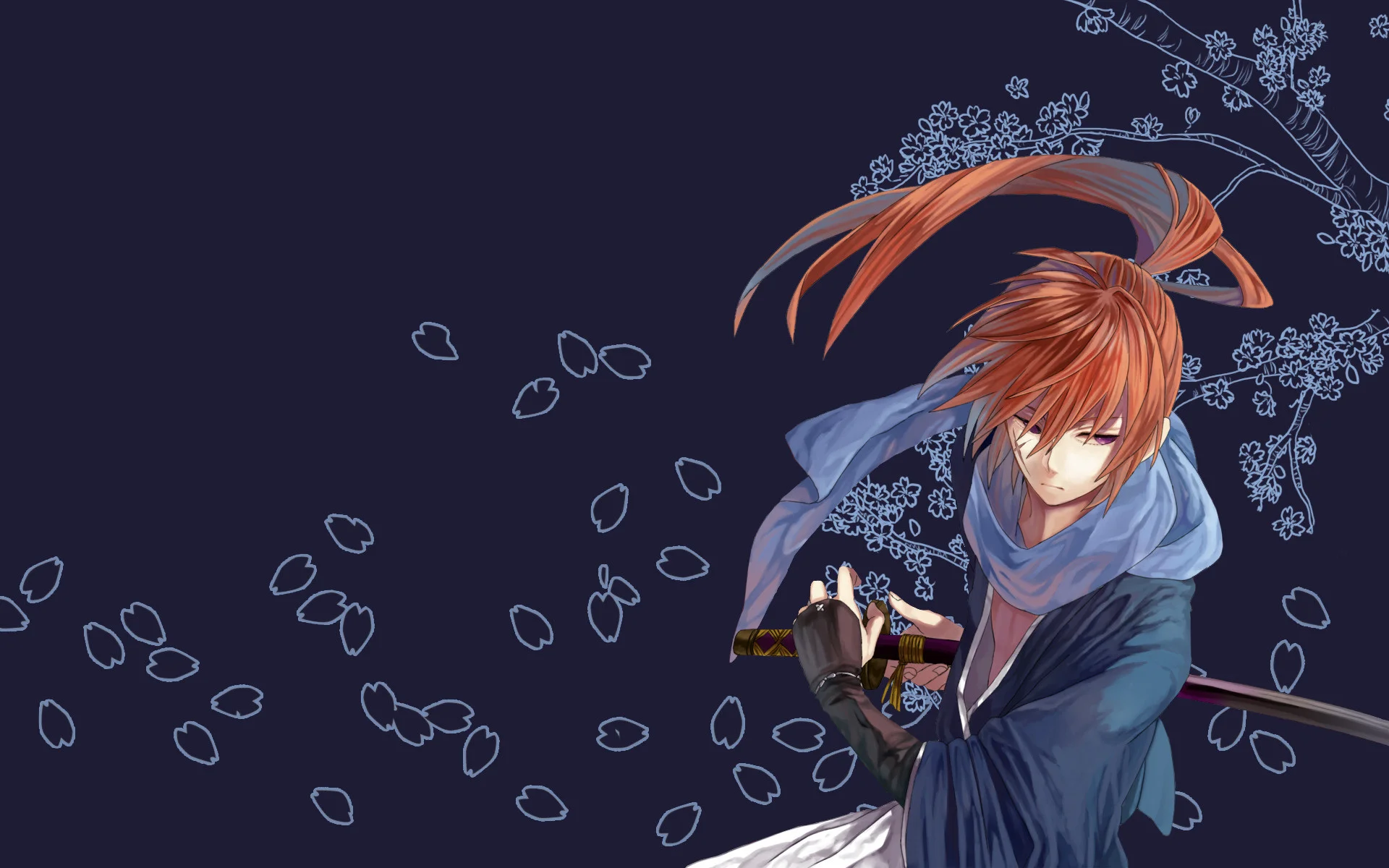 redhead, Anime, Katana, Rurouni Kenshin, Himura Kenshin Wallpapers HD /  Desktop and Mobile Backgrounds