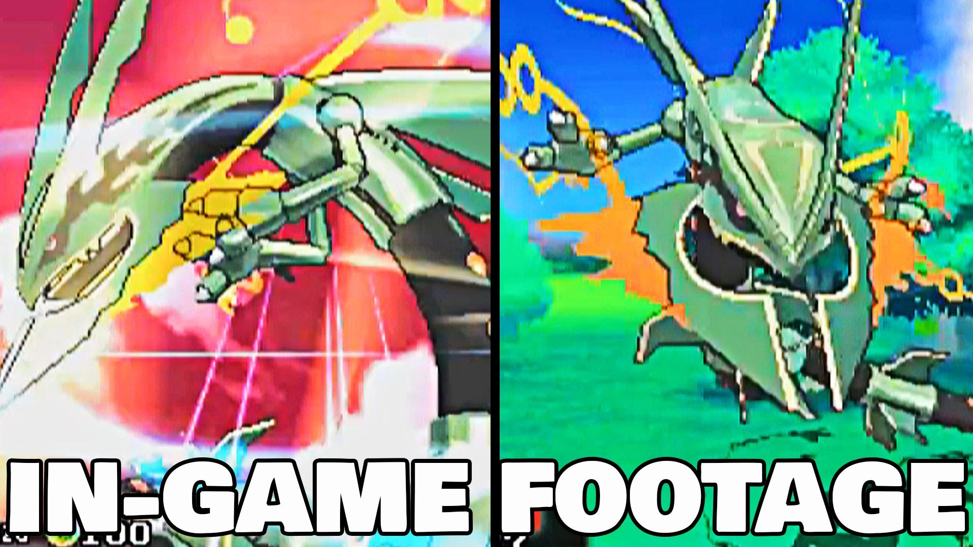 PokÃ©mon Omega Ruby & Alpha Sapphire MEGA RAYQUAZA IN GAME FOOTAGE!!  [Thoughts & Ideas] – YouTube