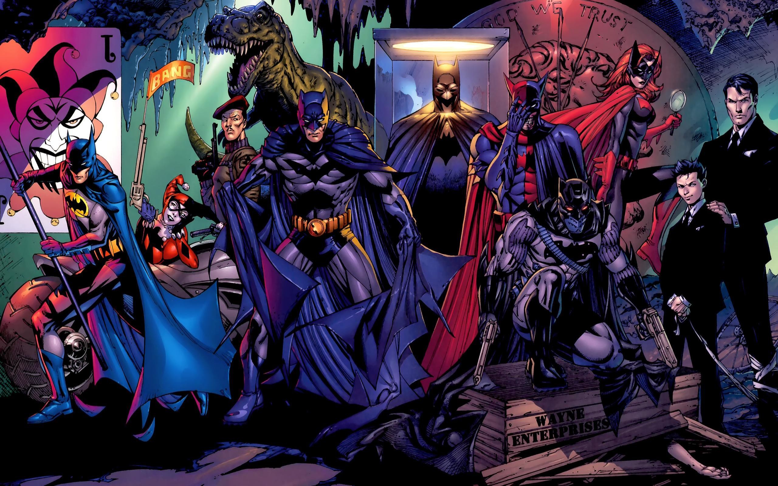 Batman DC Wallpaper Batman, DC, Comics, Harley, Quinn .