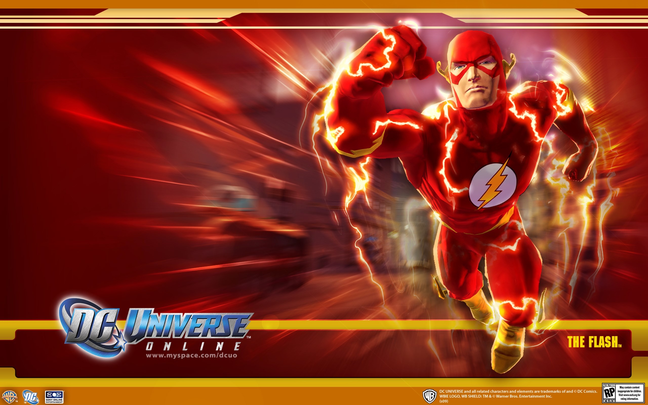 The Flash – DC Universe Online Wallpaper