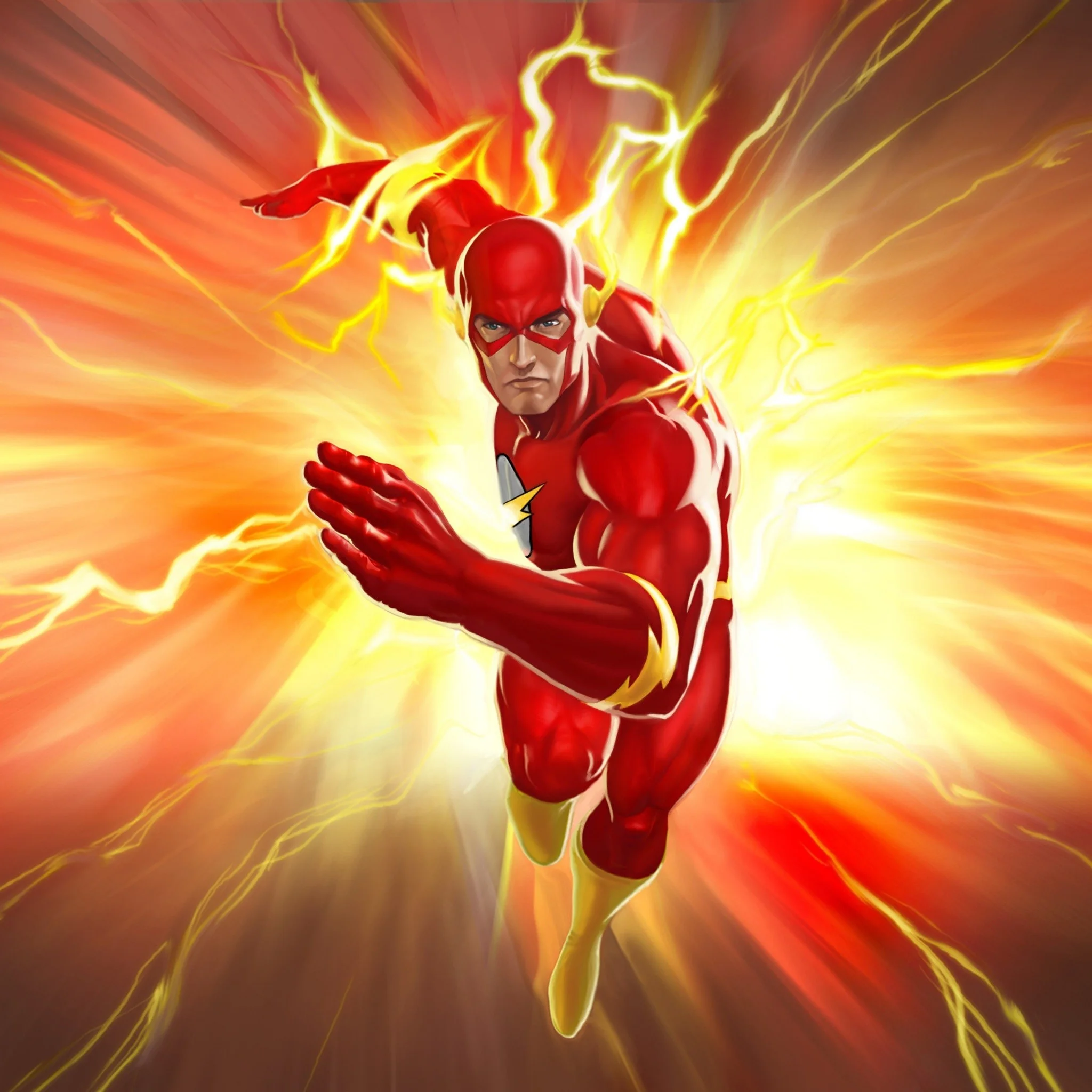 Flashing The Flash. Tap to see more Barry Allen The Flash iPhone, iPad &  Android wallpapers, backgrounds, fondos!