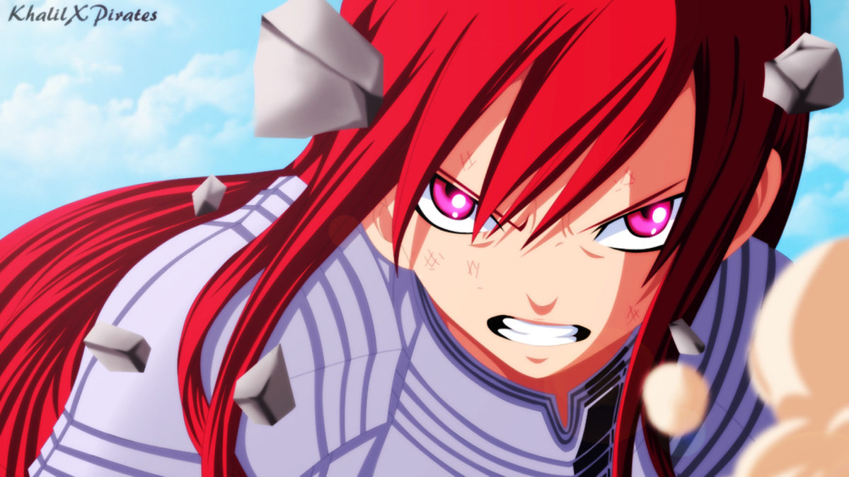 Erza Scarlet Anime Pic HD Wallpaper