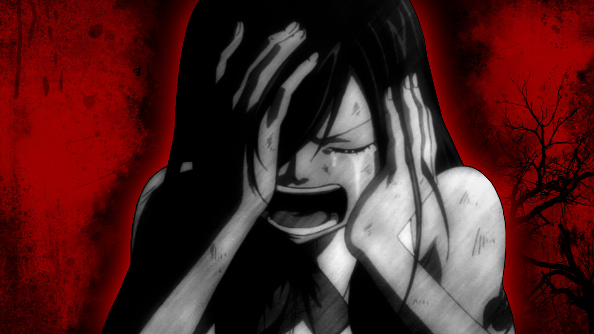 Anime – Fairy Tail Erza Scarlet Blood Sad Far Cry Wallpaper