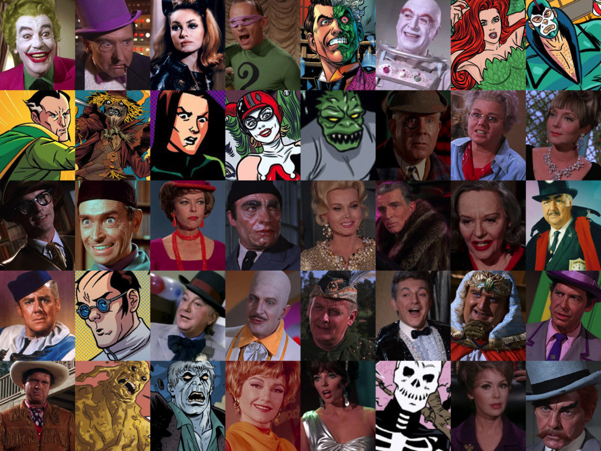 Batman Villains 1966 by Legion472 Batman Villains 1966 by Legion472