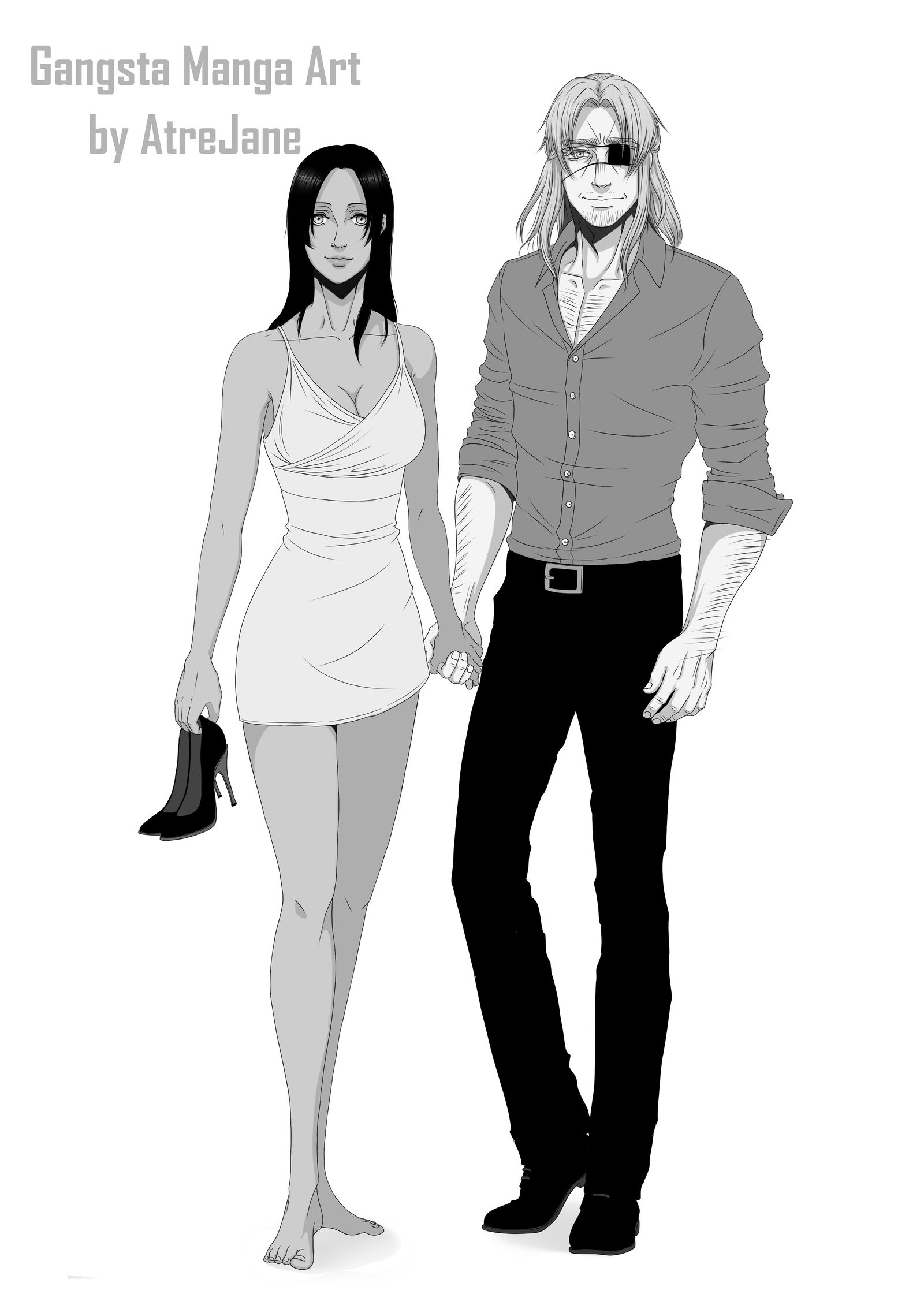 Gangsta Art Worick and Alex by AtreJane