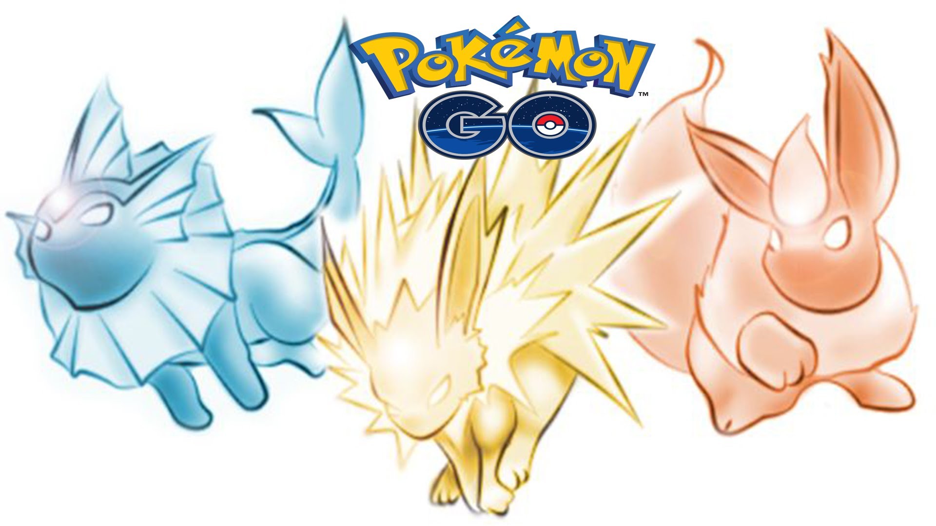 Pokemon Go Eevee Evolutions – Jolteon, Vaporeon and Flareon