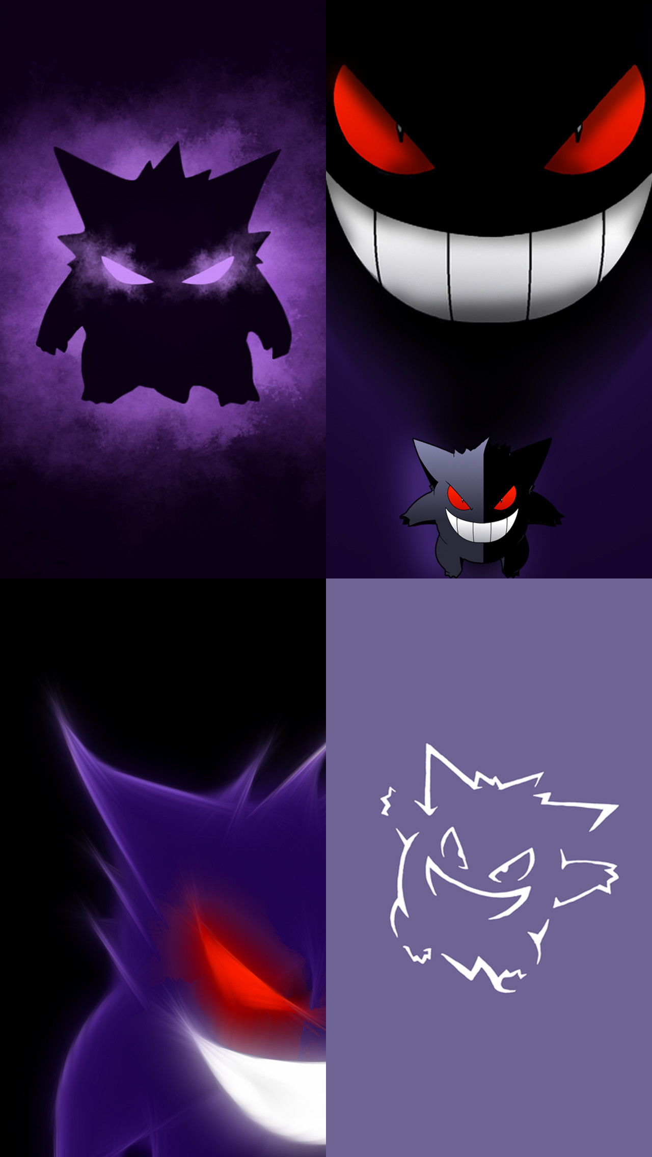 Pokemon Gengar IPhone 5 wallpapers by Acester8