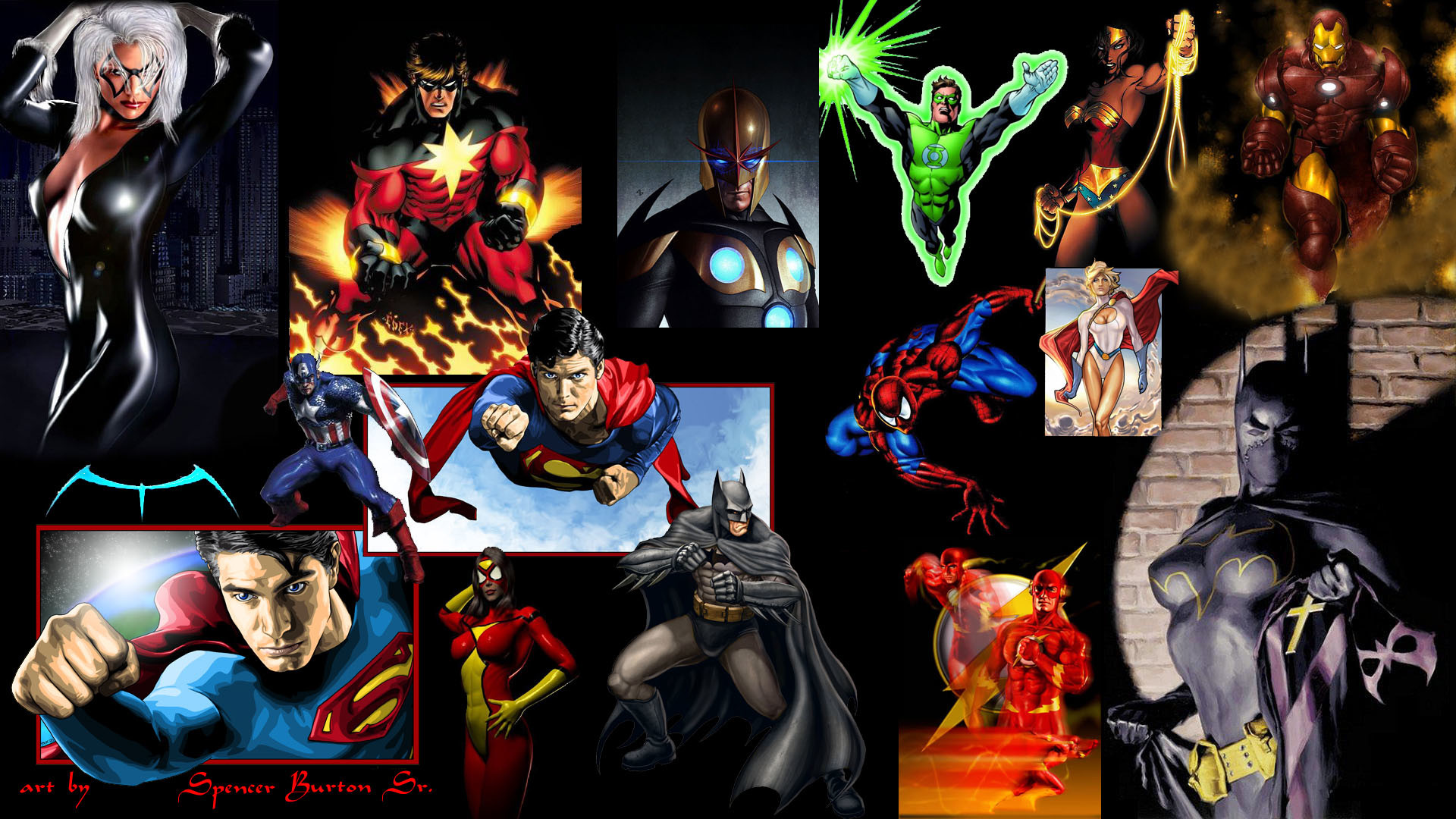 Marvel heroes hd wallpaper wallpapersafari