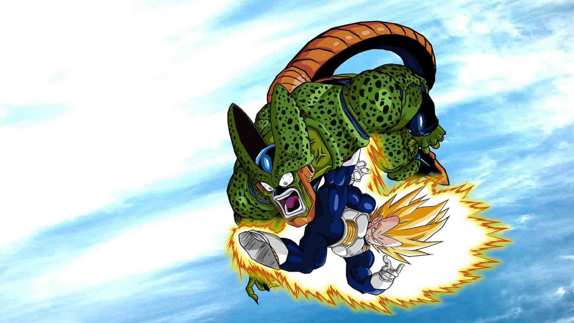 Cell Vs Vegeta