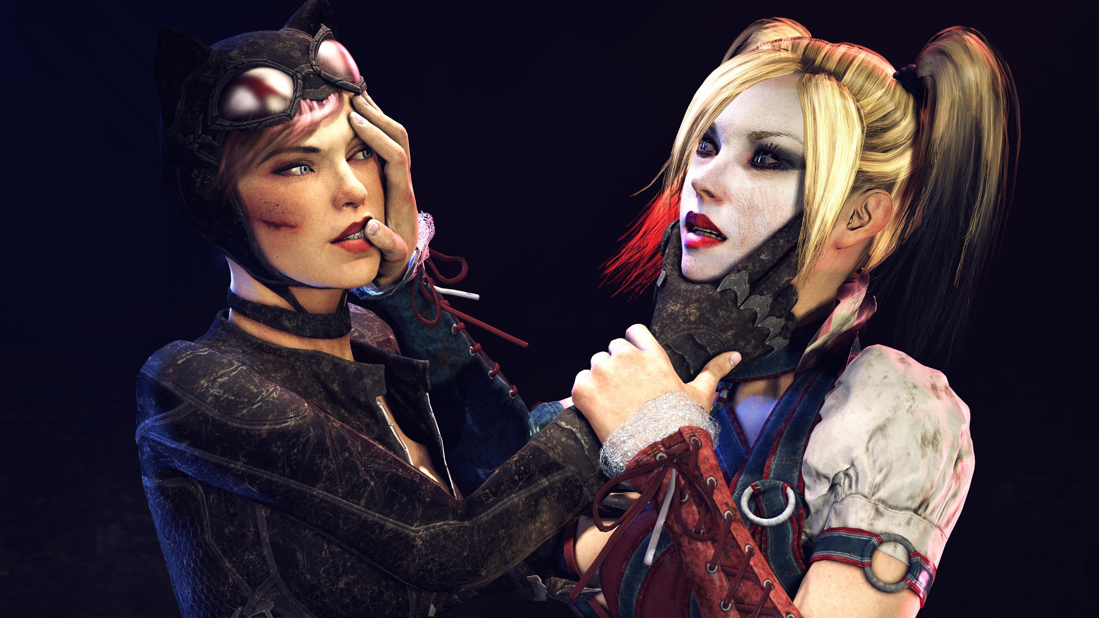 Batman: Arkham Knight, Harley Quinn, Catwoman Wallpapers HD / Desktop and  Mobile Backgrounds