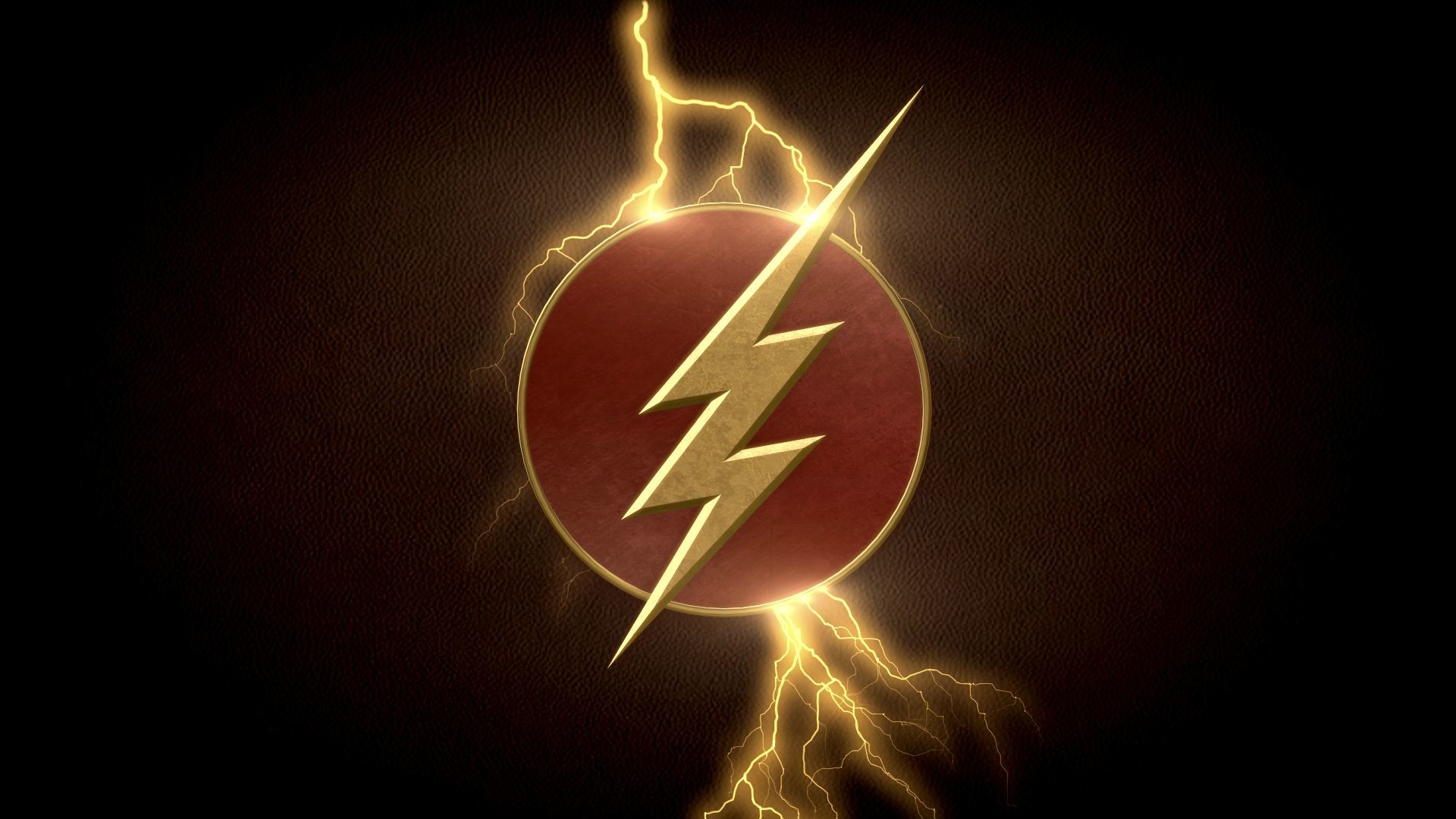 User BigRockDJ posted an awesome Flash logo wallpaper to r / DCcomics