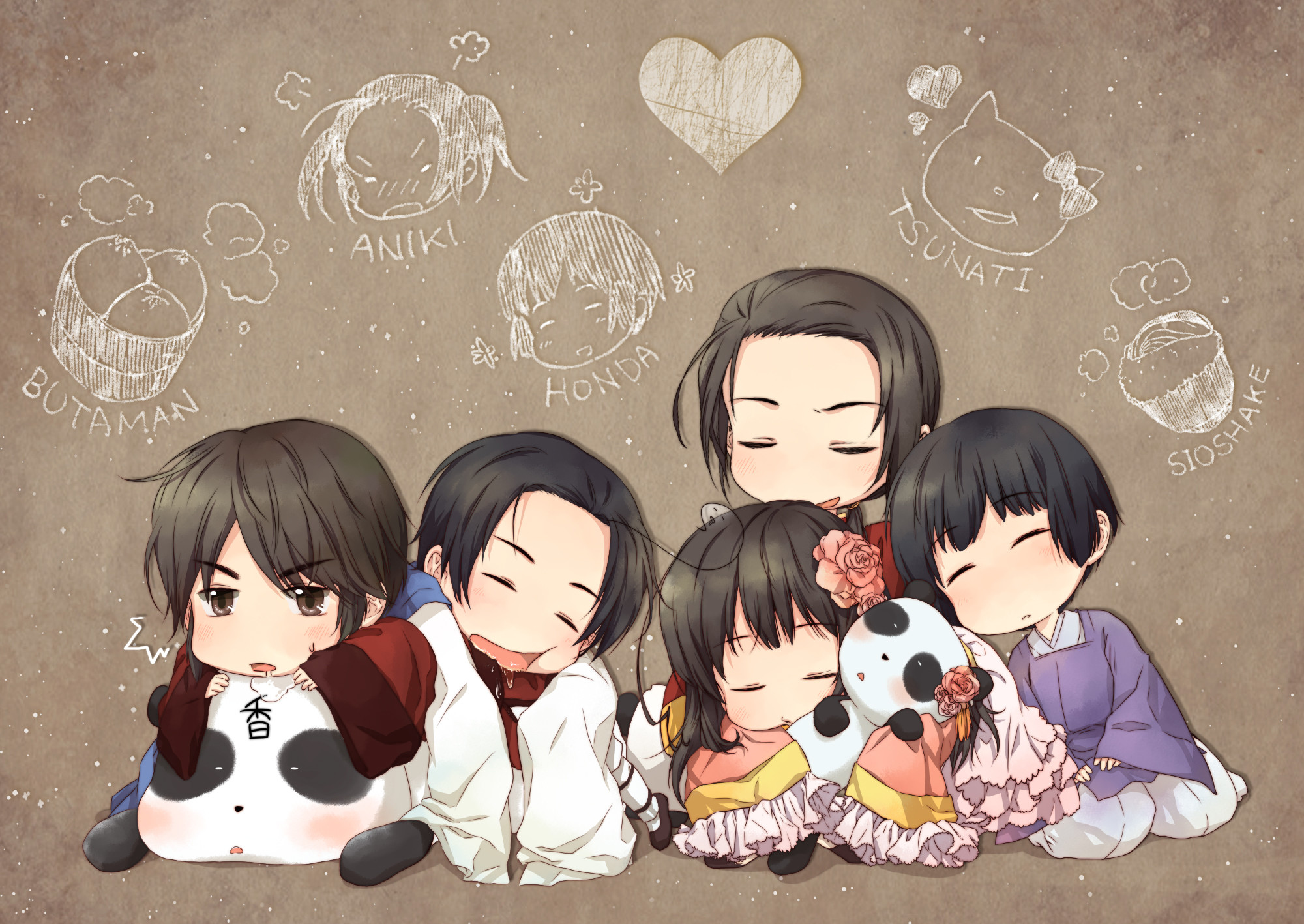 Hetalia asian family images hetalia asian family HD wallpaper and background photos