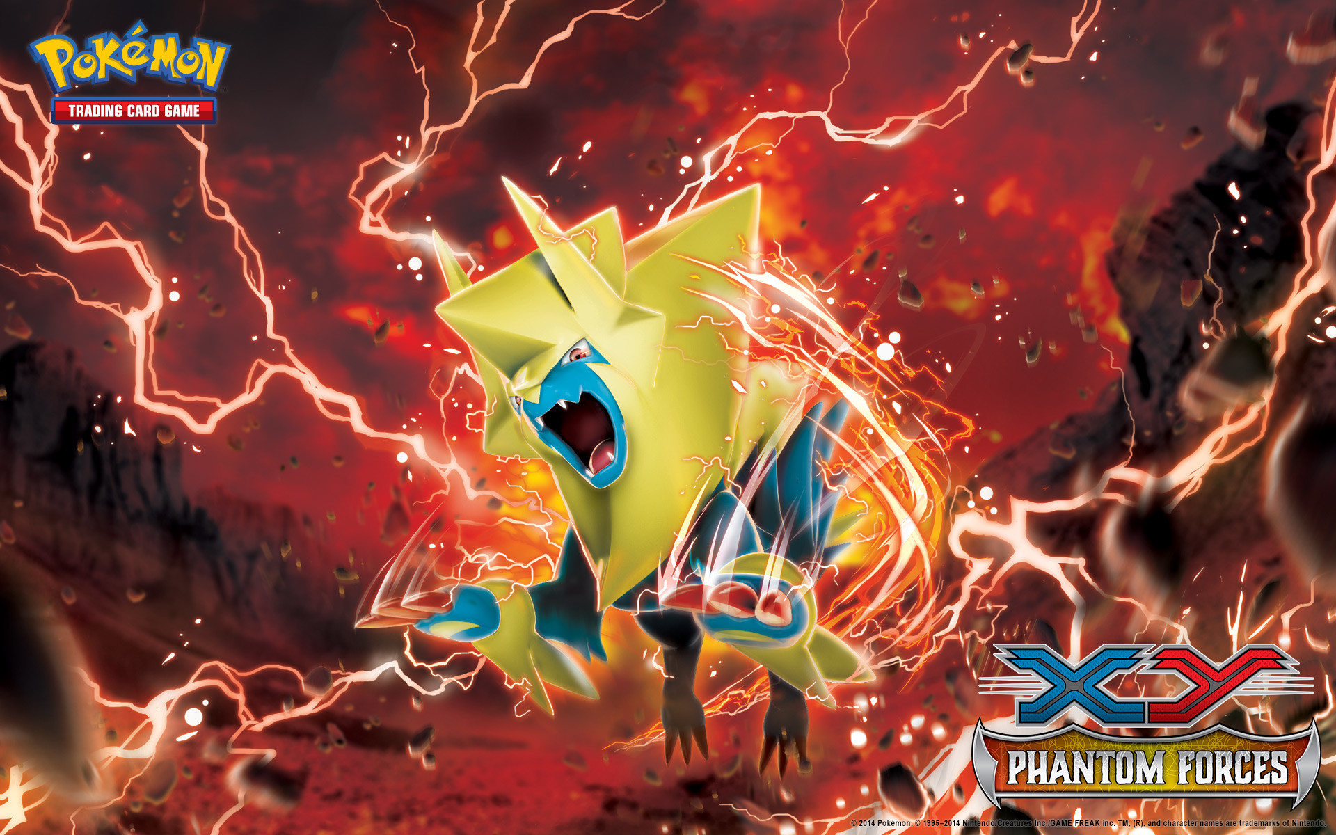 Pokmon TCG XYPhantom Forces Manectric Wallpaper