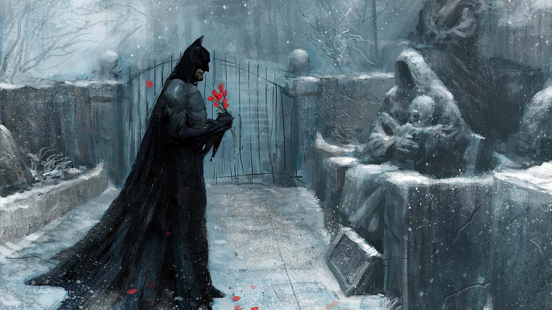 Batman, screensavers, cemetary, wallpaper, wallpapers, cemetarybatman