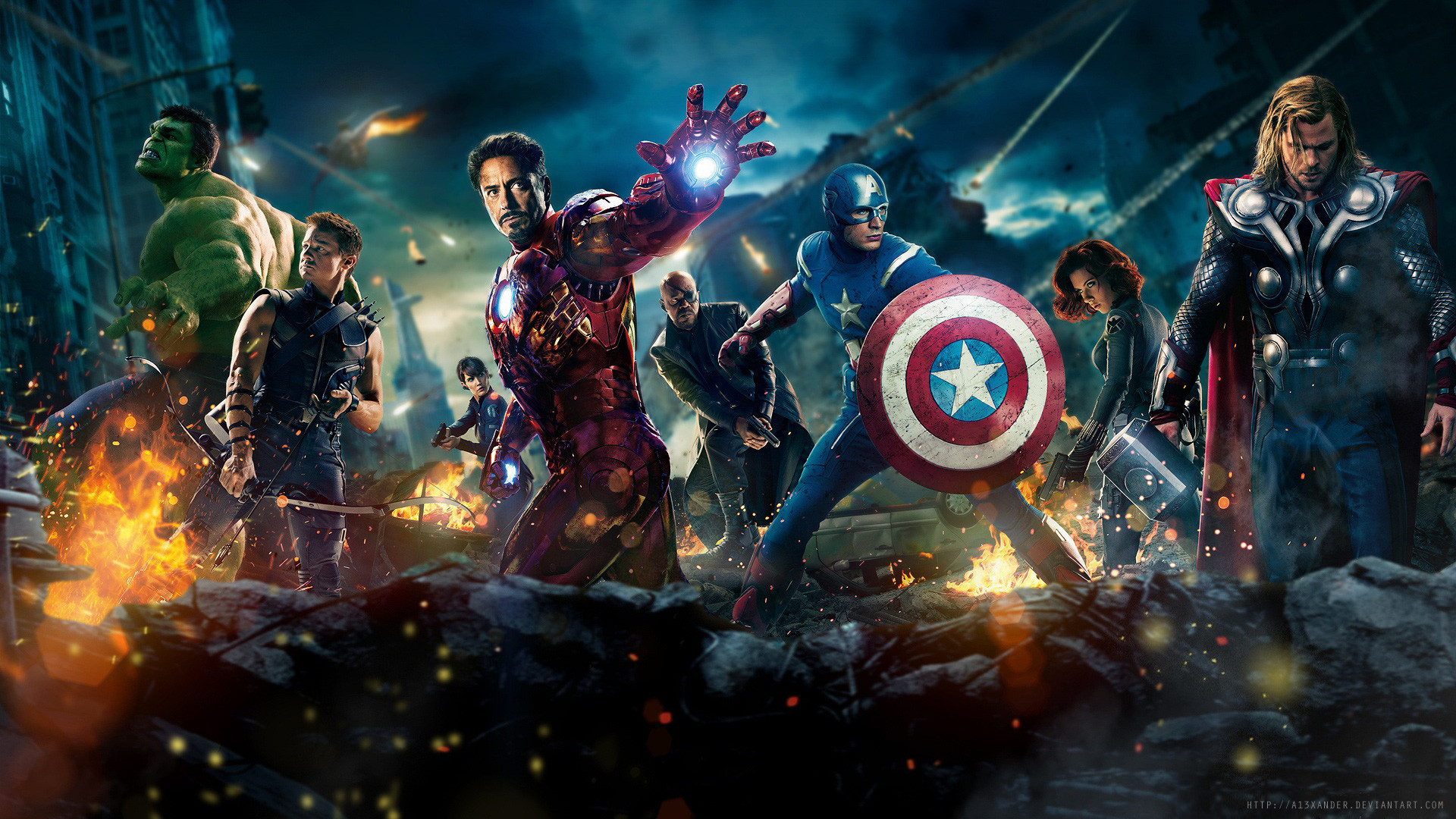 The Avengers and Backgrounds, avengers team HD wallpaper | Pxfuel