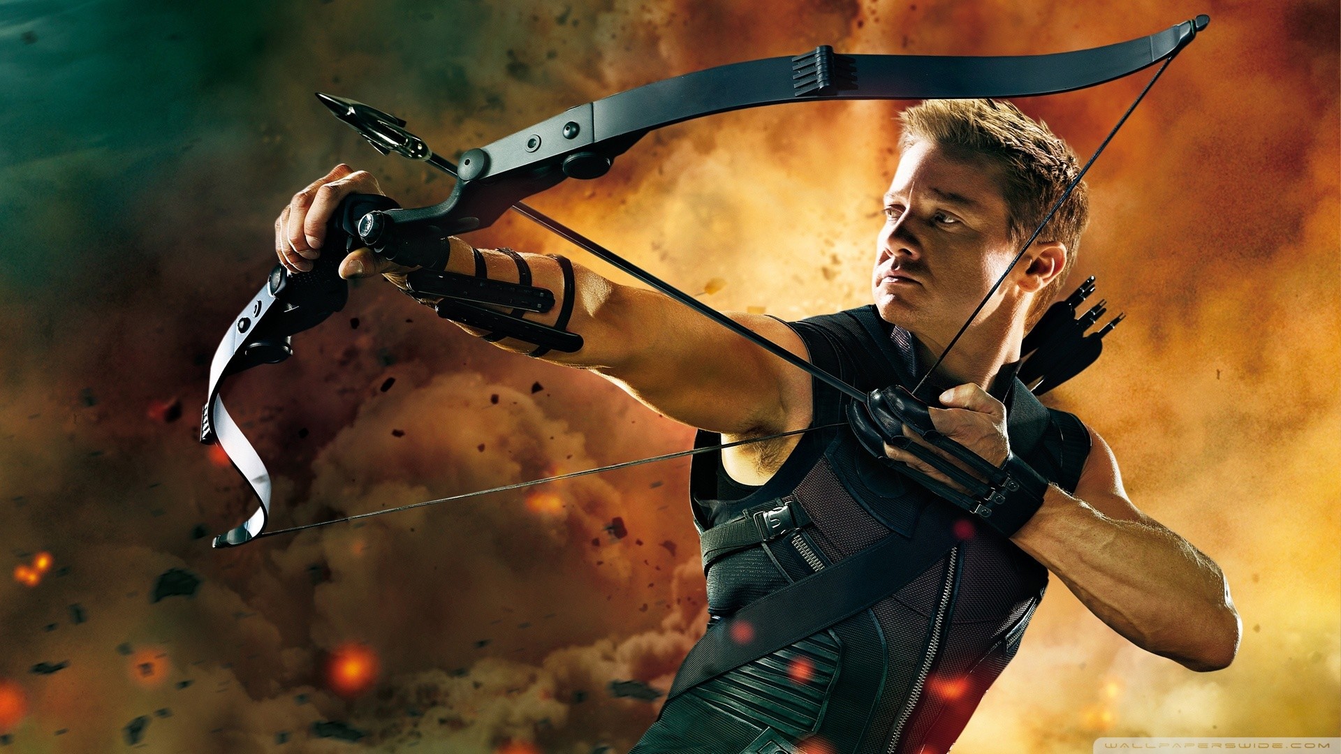 Hawkeye in the avengers wallpaper 1920×1080